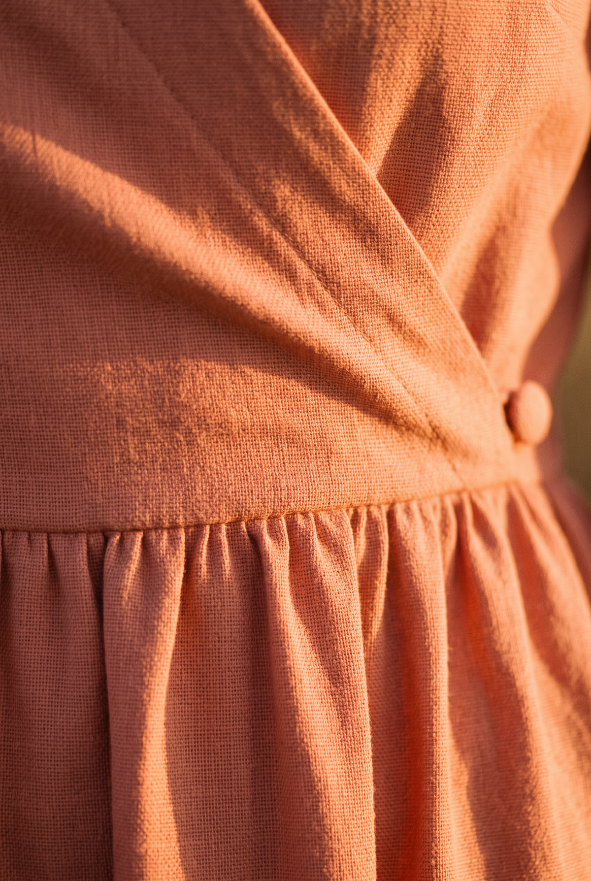 The Clementine Midi, fabric detail