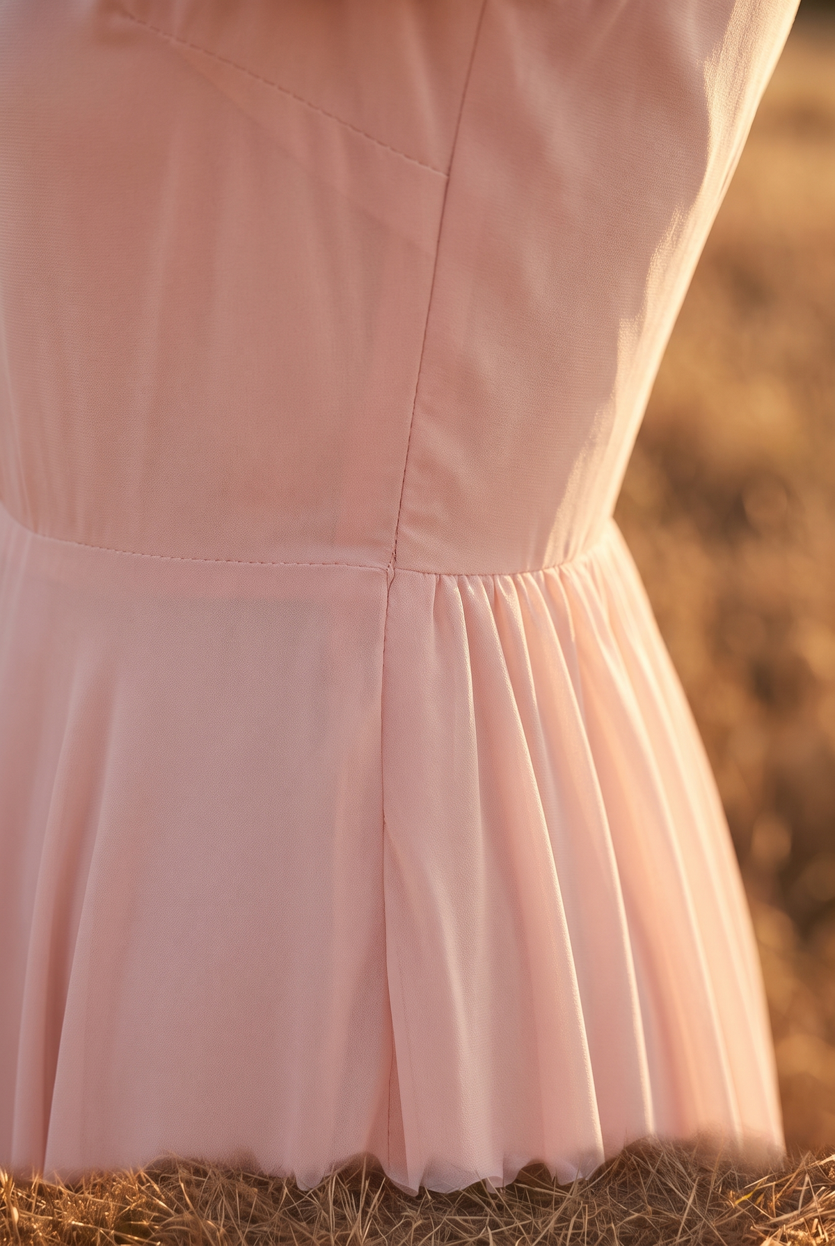 The Edith Maxi, waistband detail