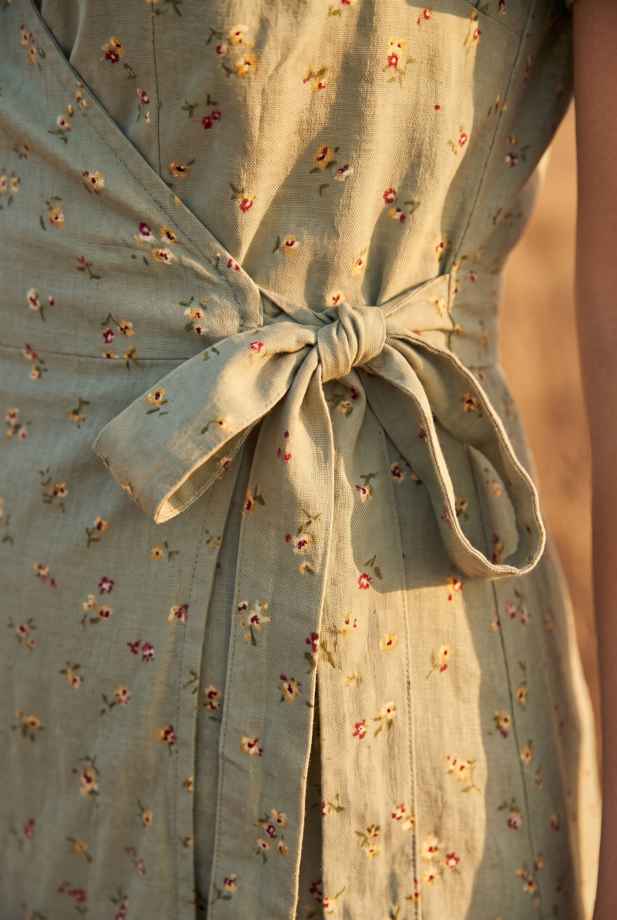 The Winifred Midi, waistband detail