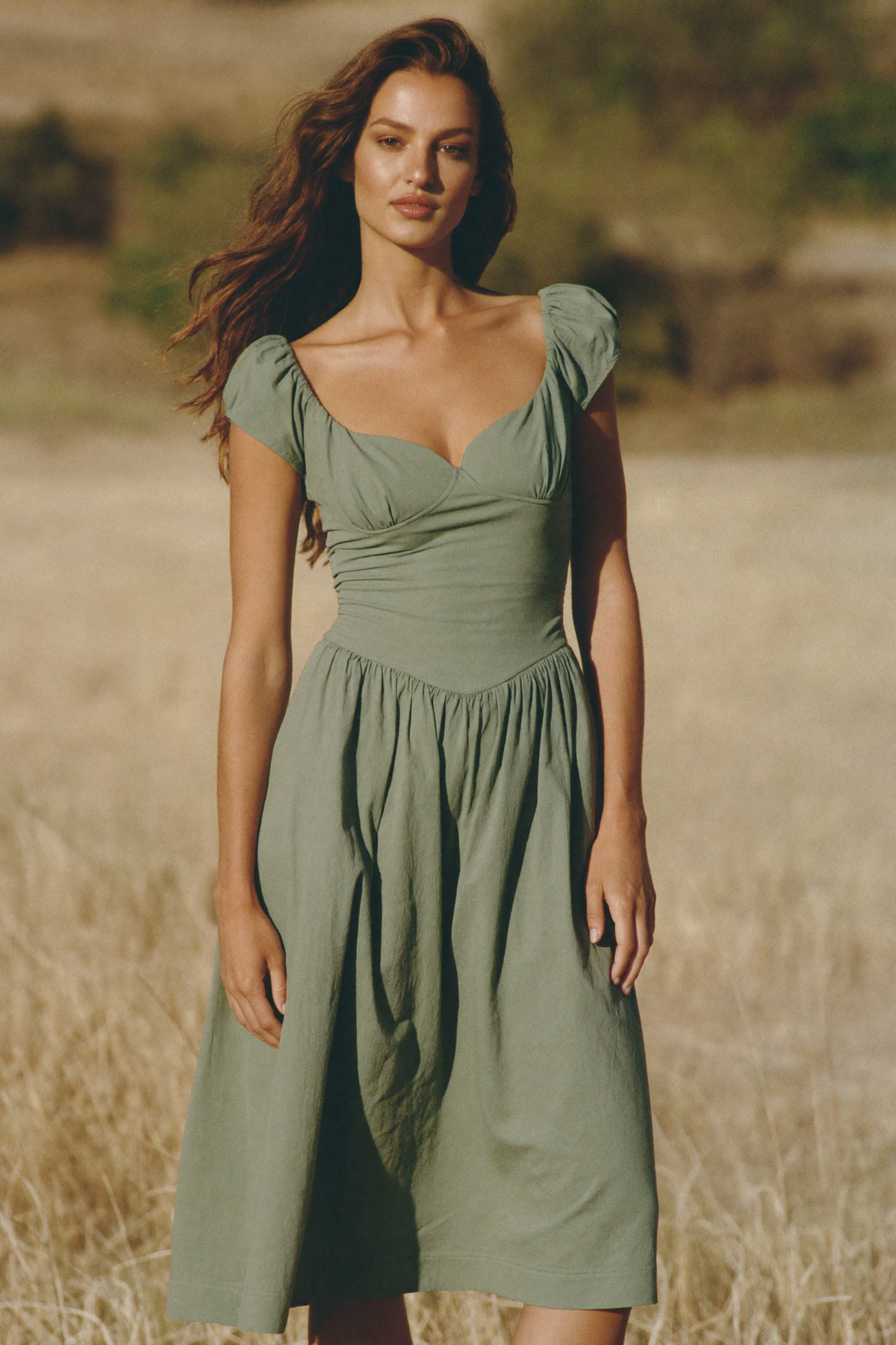 The Posy Midi in Meadow, front