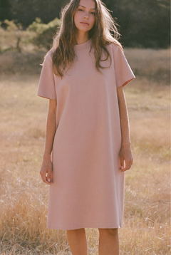 The Adeline Midi in Blush
