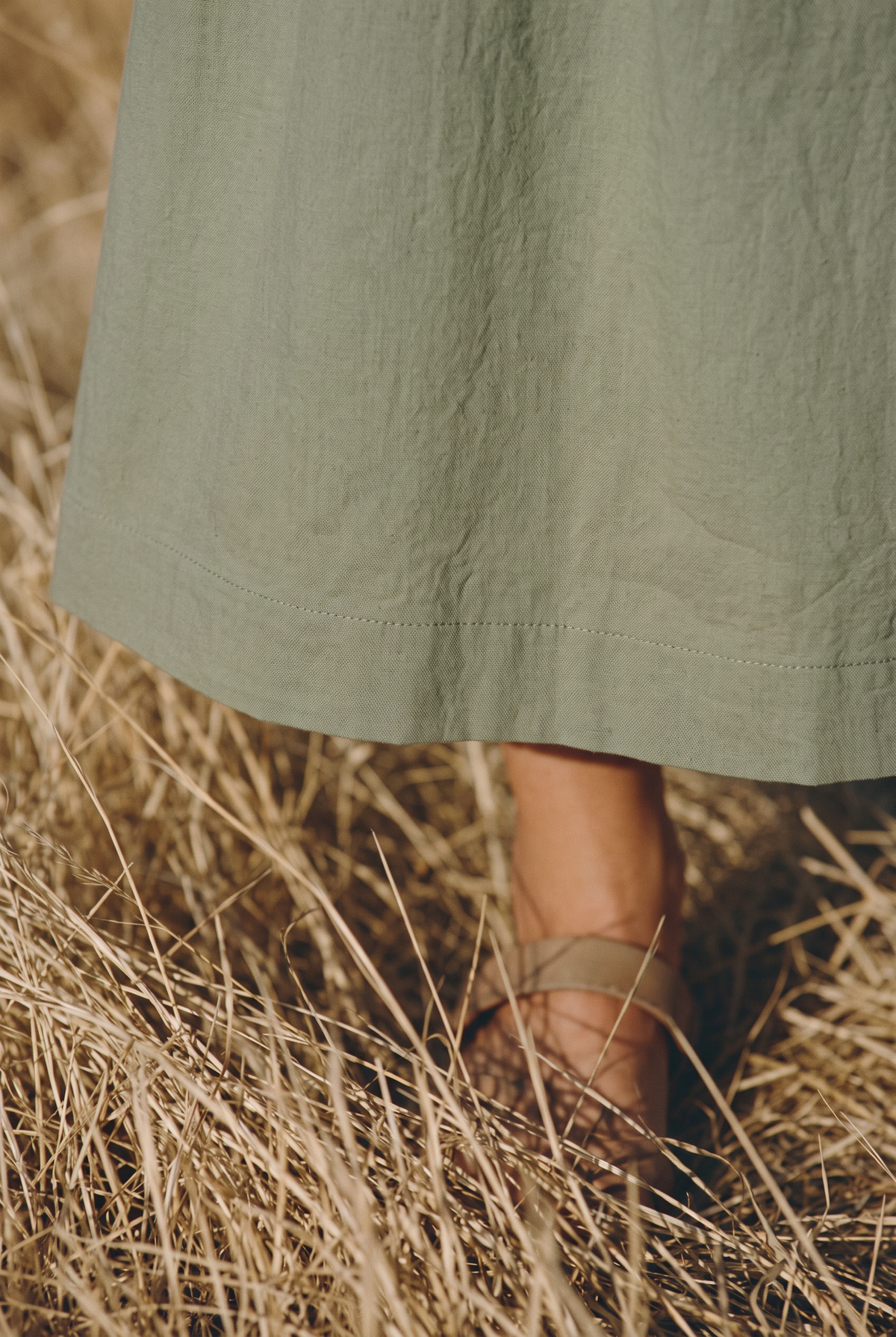 The Posy Midi, hem detail