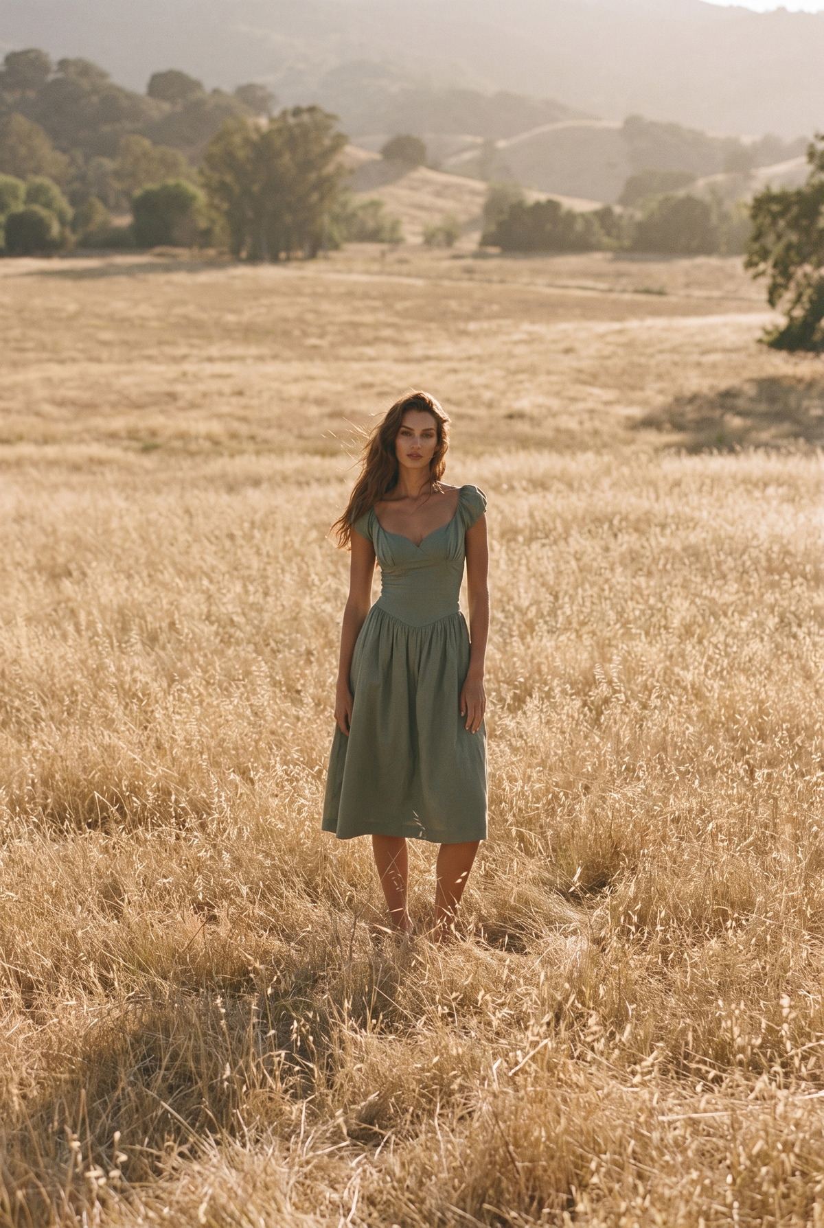 The Posy Midi in Meadow, in the field