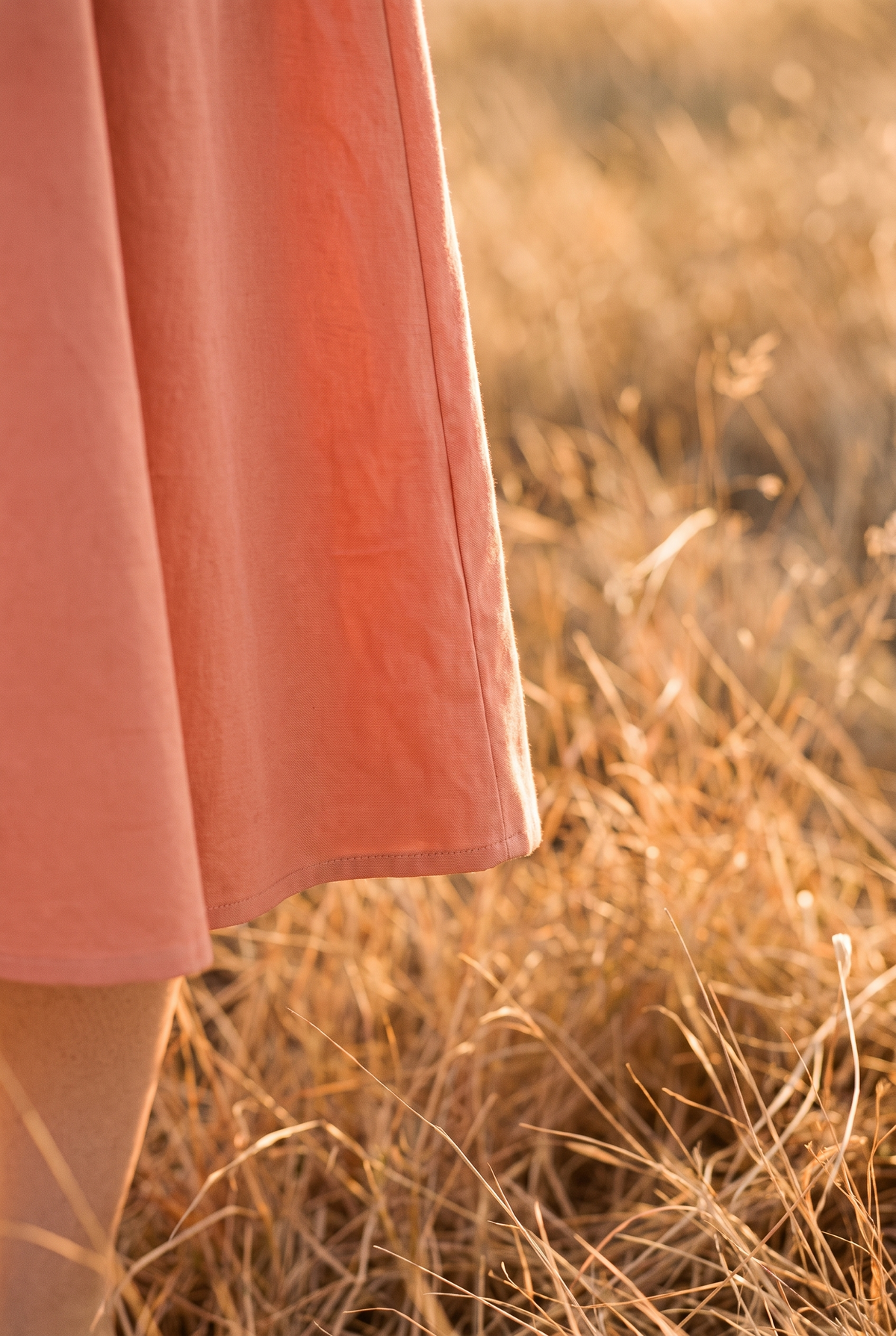 The Clementine Midi, hem detail