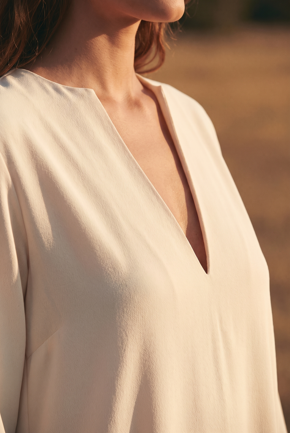 The Wren Maxi, neckline detail