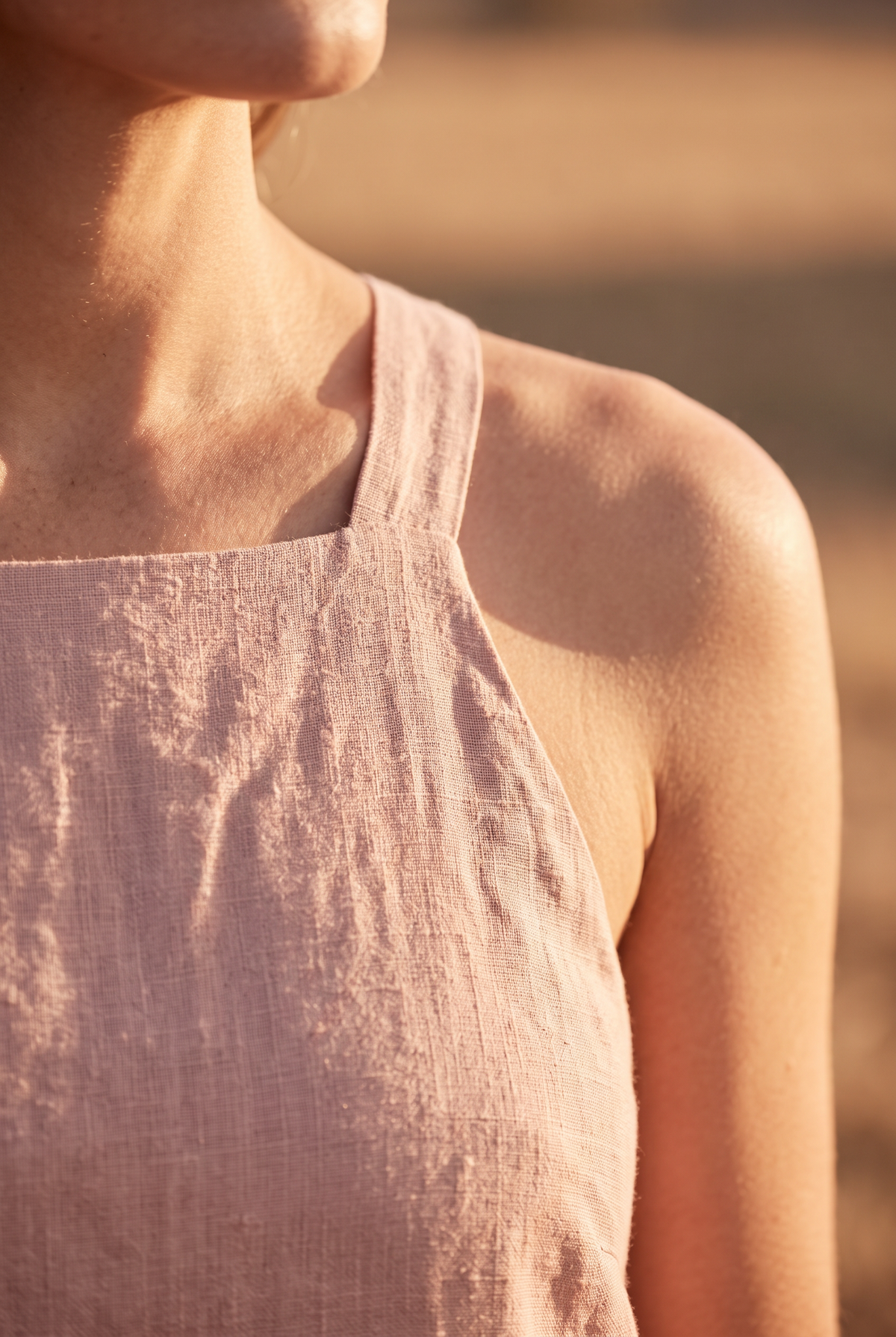 The Maren Maxi, neckline detail
