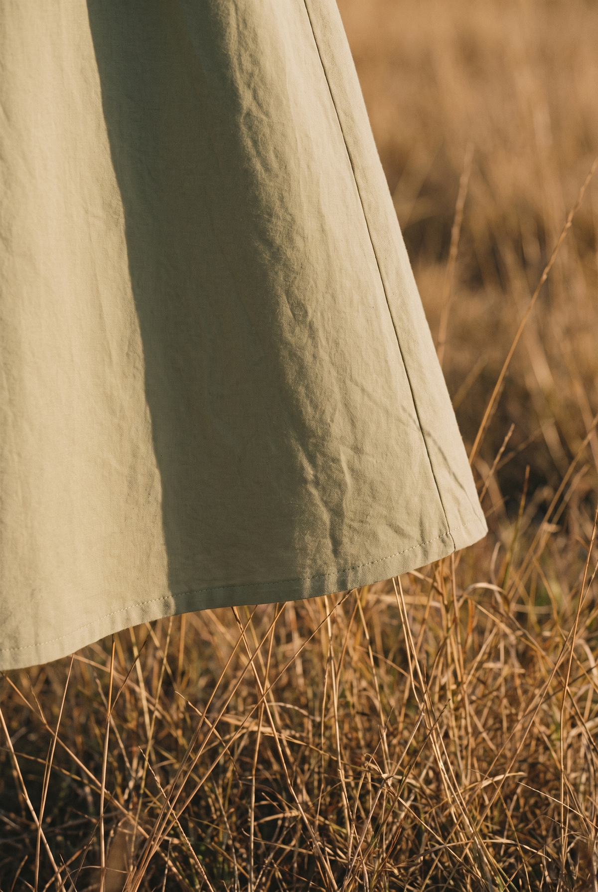 The Cora Midi, hem detail