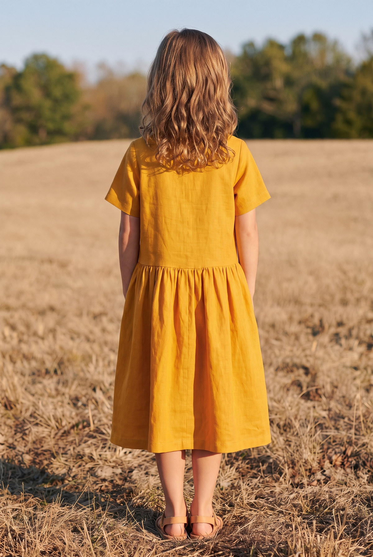 The Marigold Mini in Golden, back