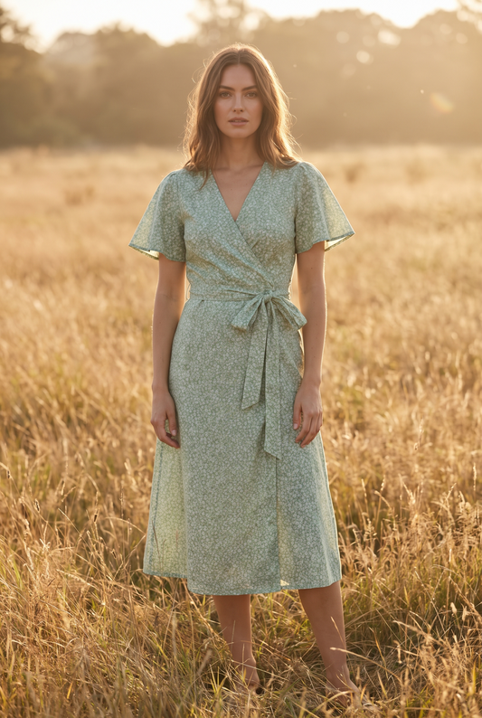 The Clover Midi in Meadow, front