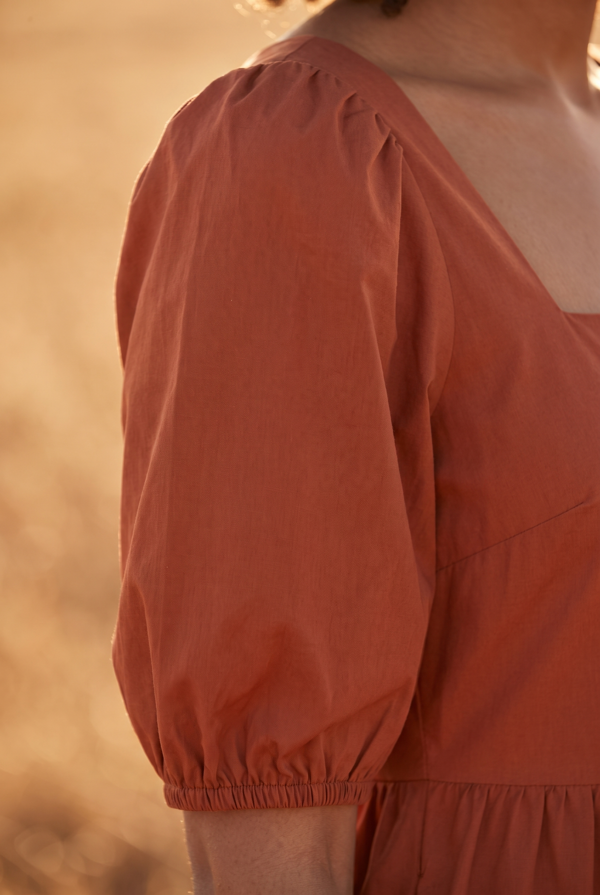 The Briar Maxi, sleeve detail