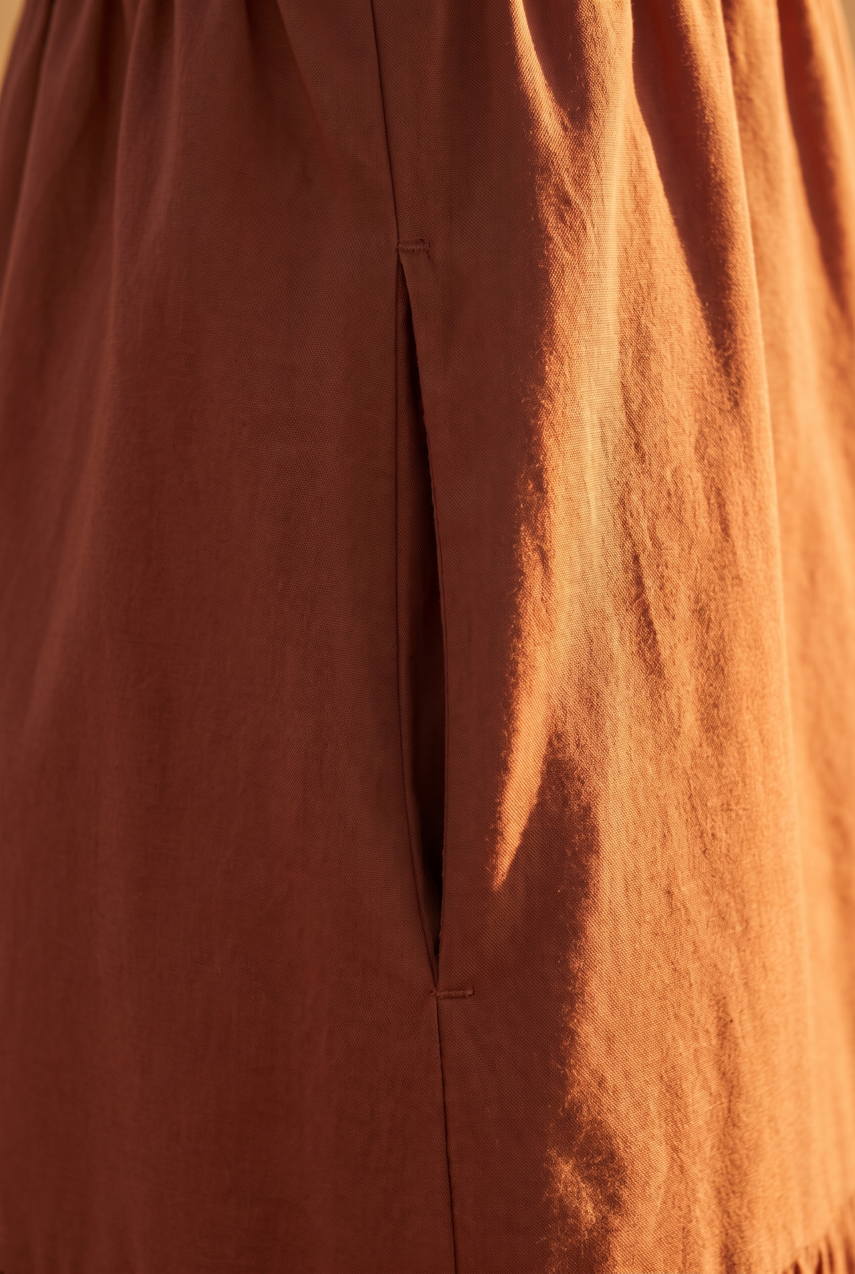 The Briar Maxi, waistband detail