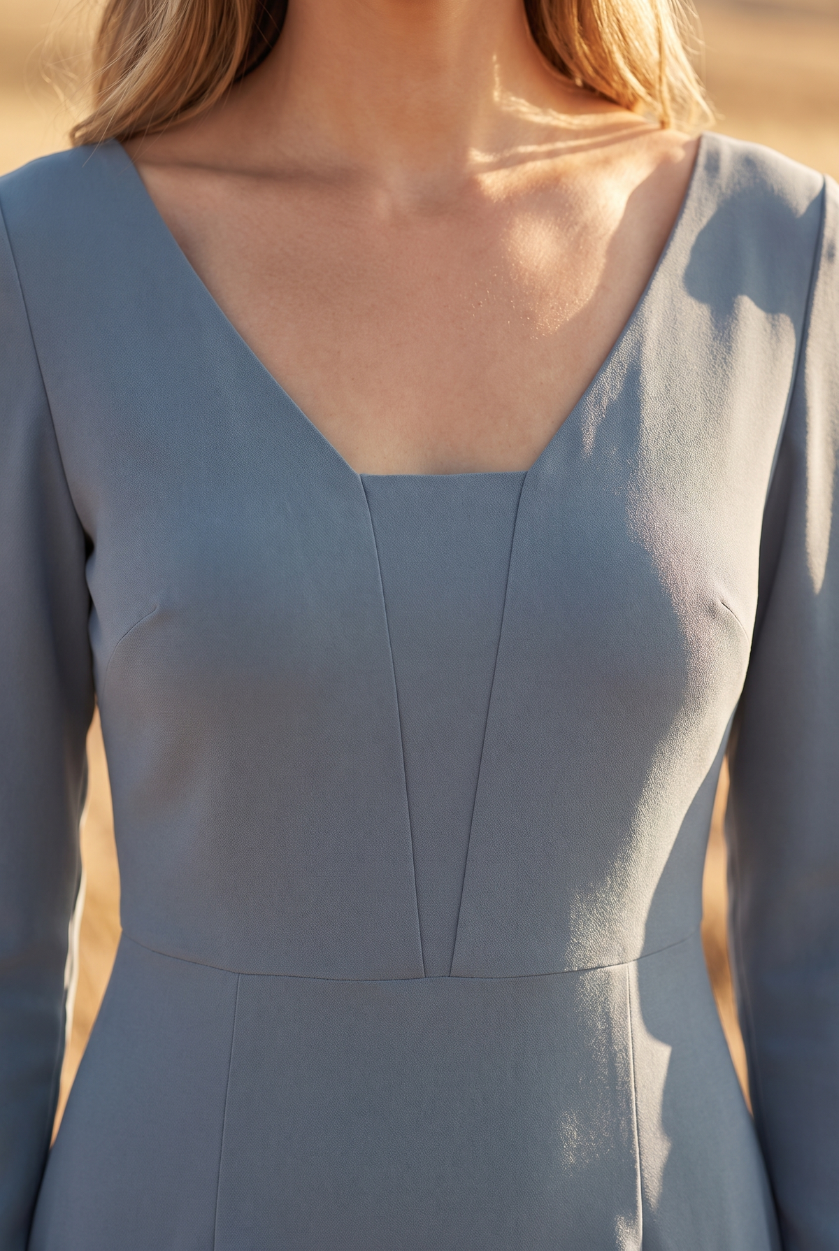 The Rowan Maxi, neckline detail