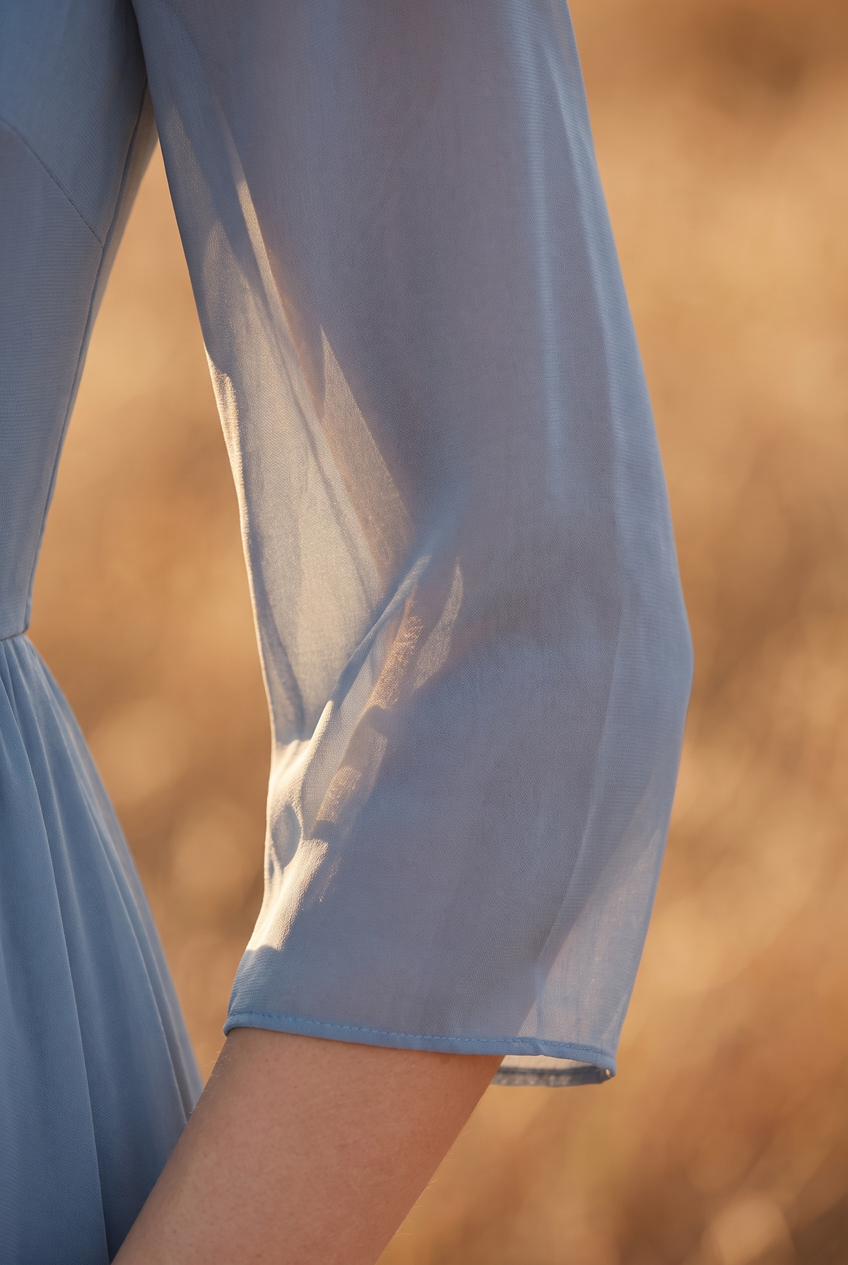 The Aster Maxi, sleeve detail