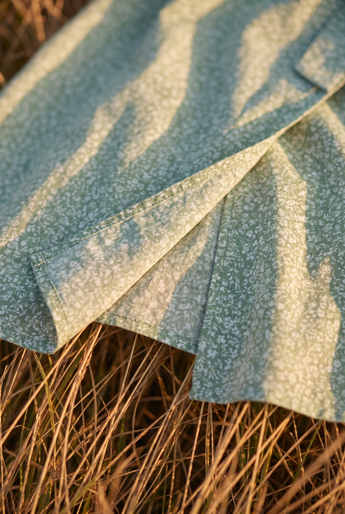 The Clover Midi, hem detail