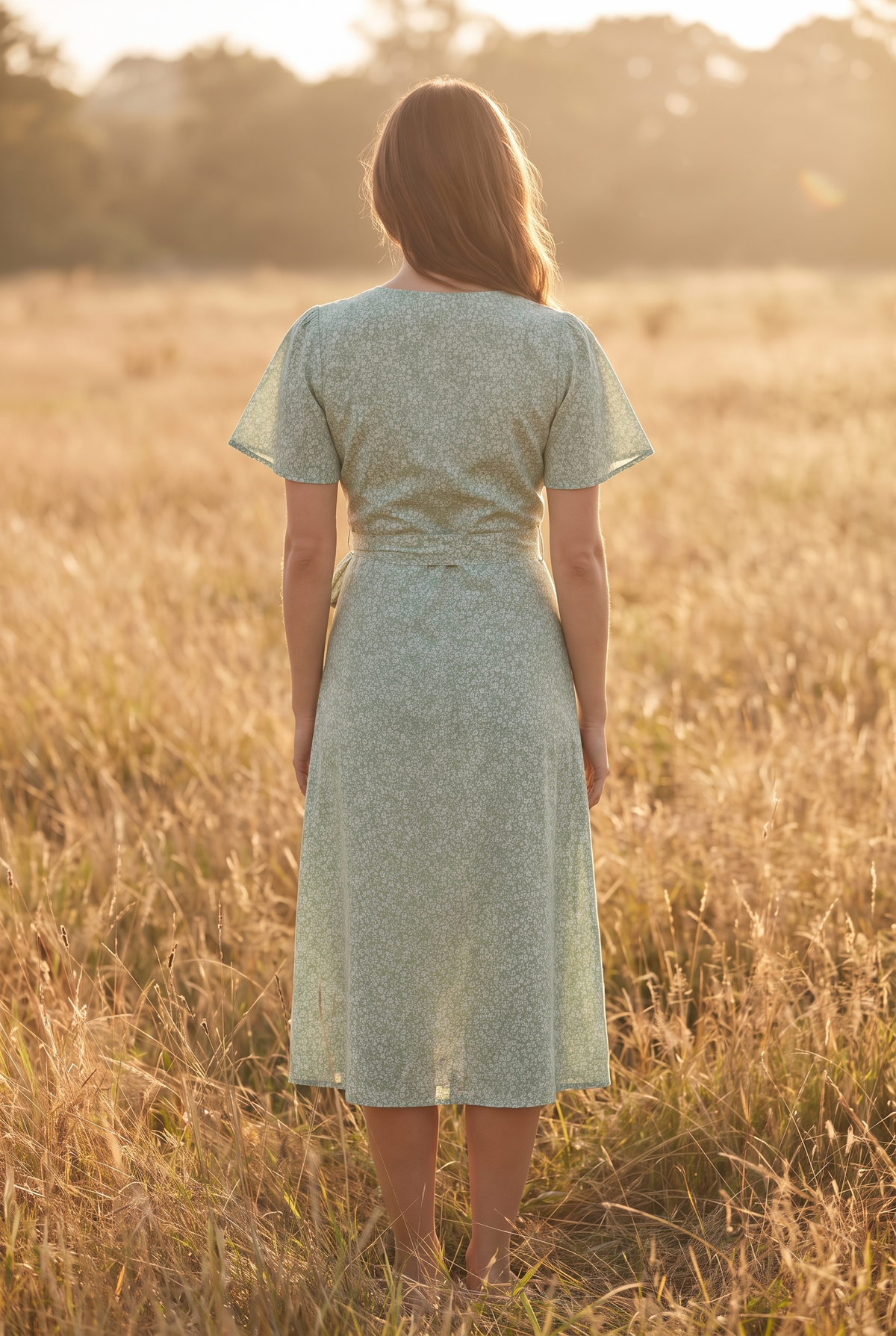 The Clover Midi in Meadow, back