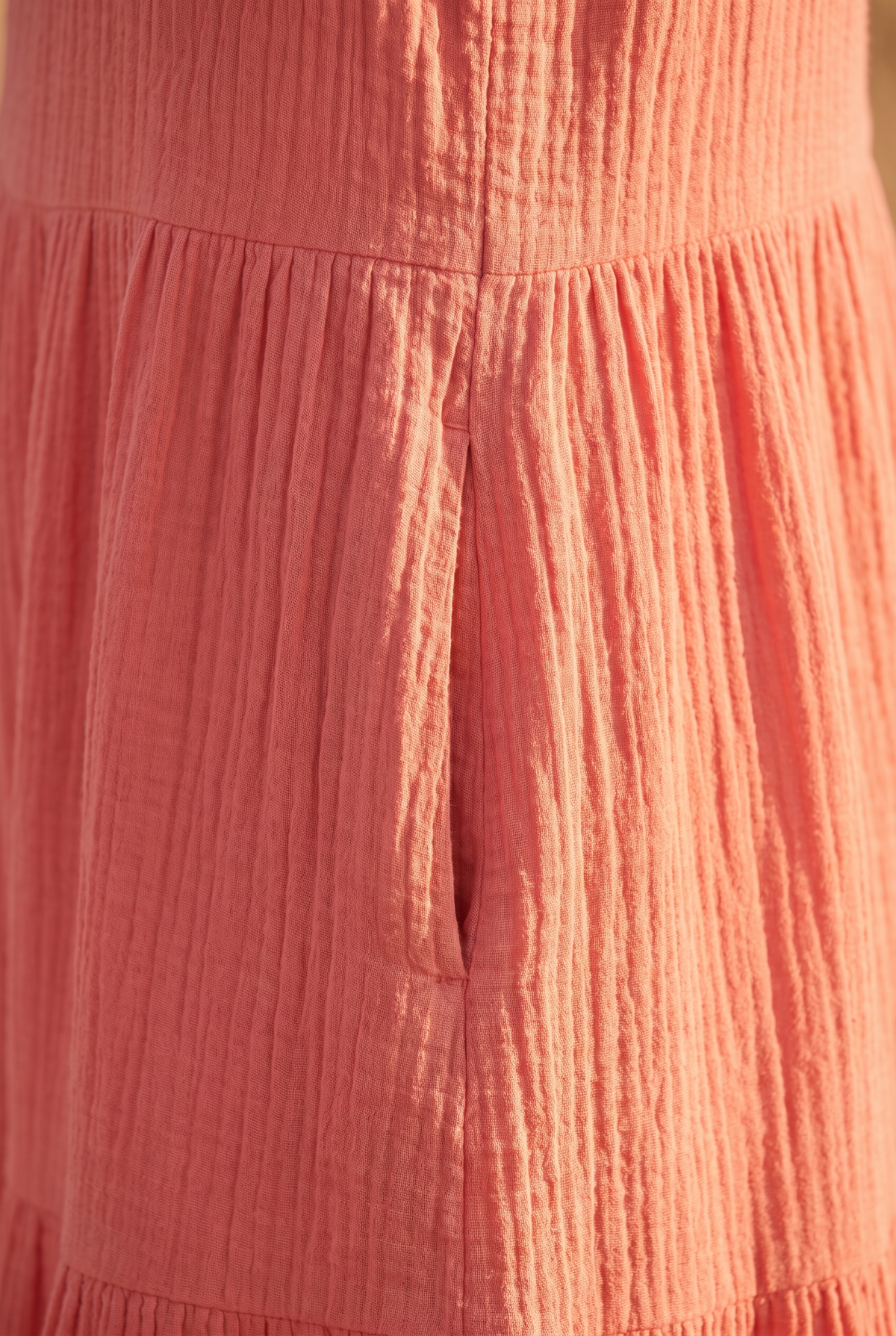 The Primrose Maxi, waistband detail