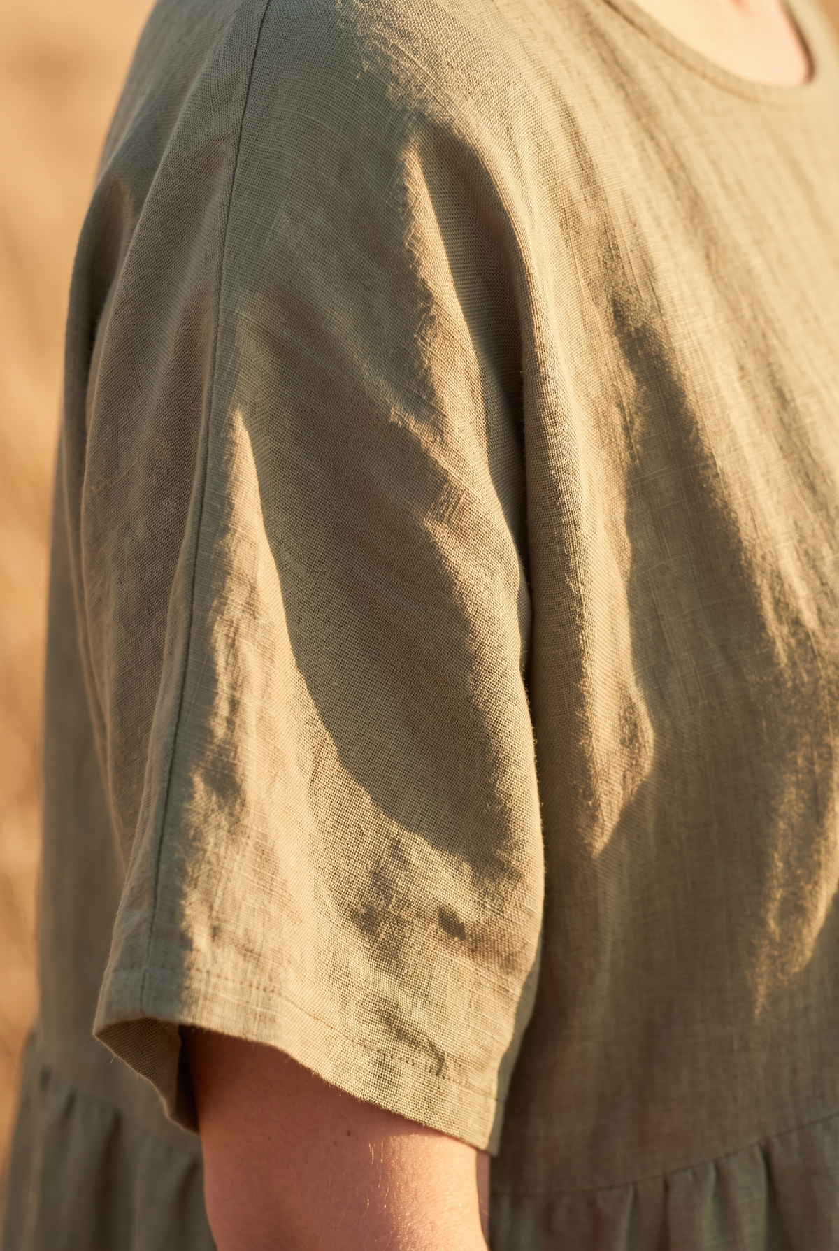 The Yarrow Maxi, sleeve detail