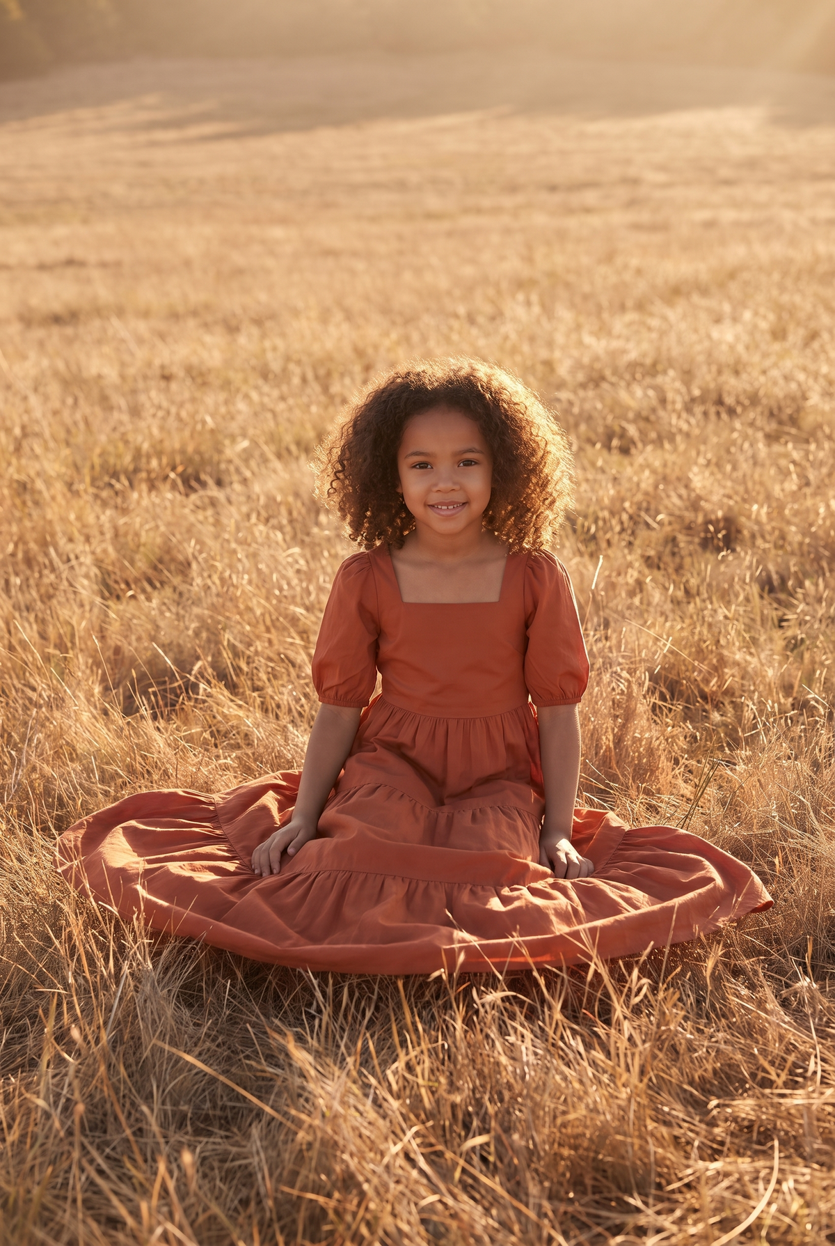 The Briar Mini in Chestnut, seated