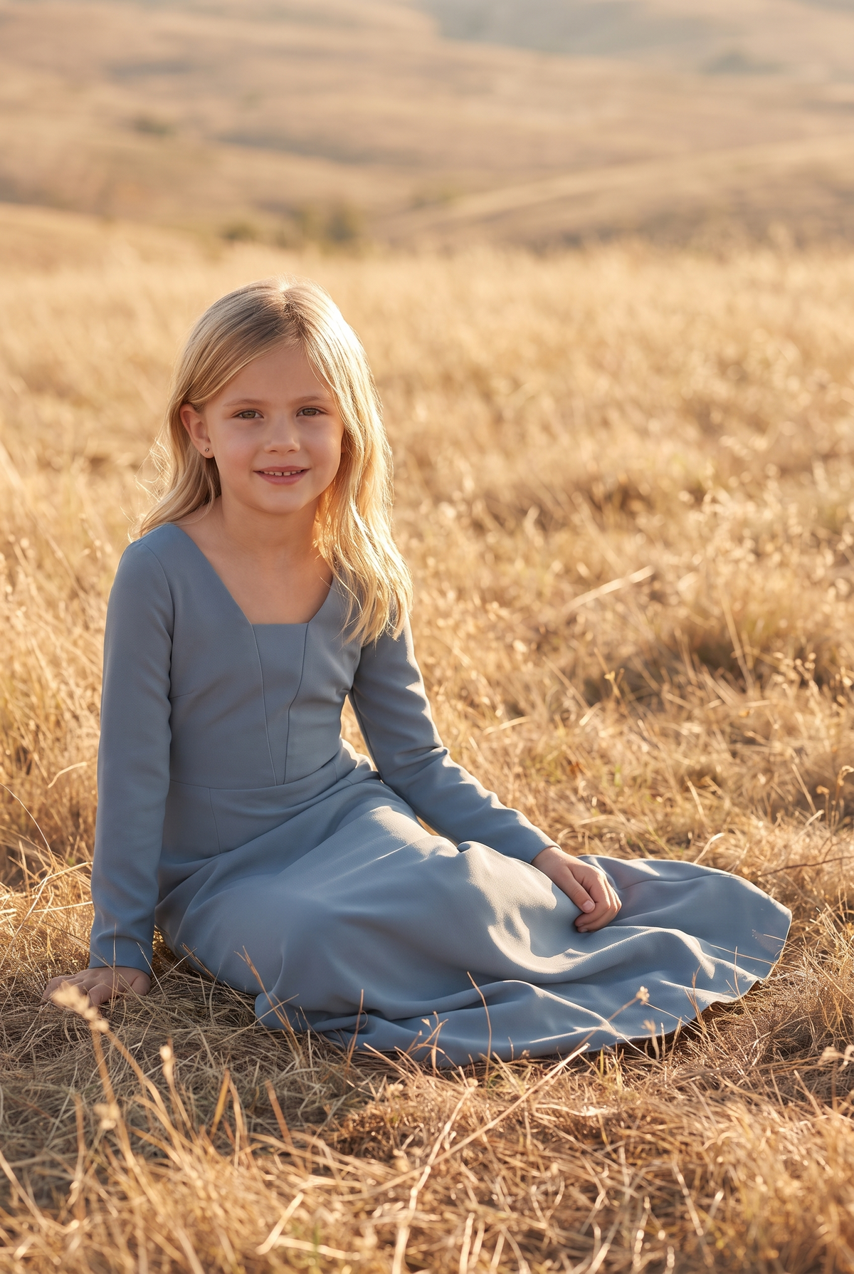 The Rowan Mini in Slate, seated