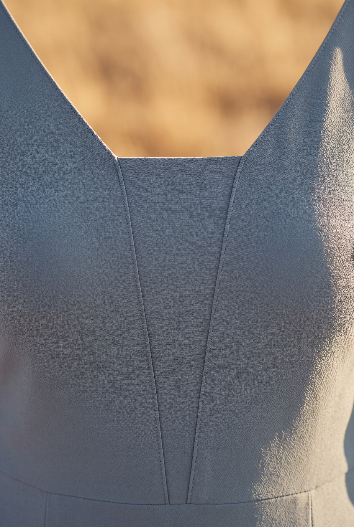 The Rowan Mini, neckline detail