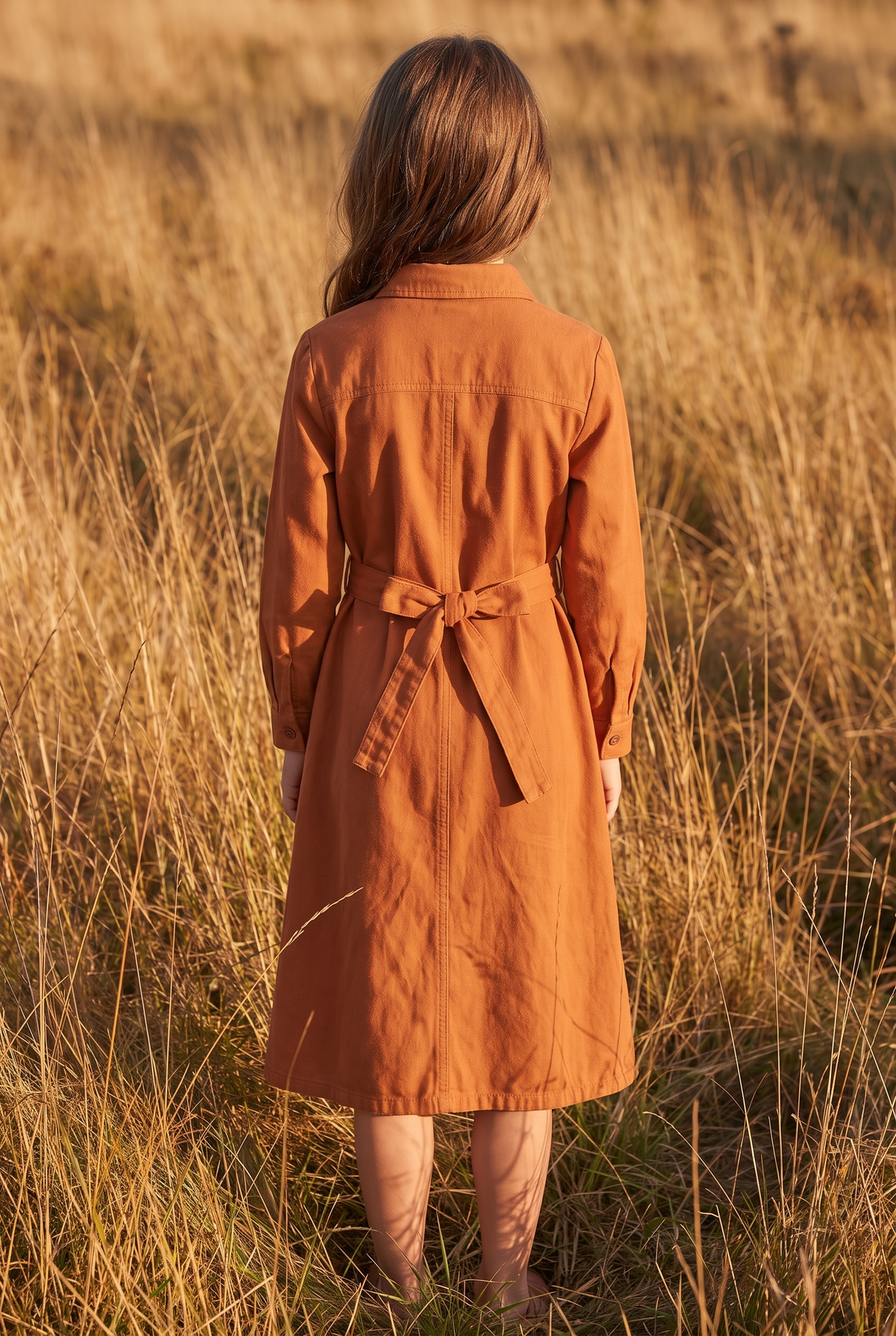 The Verbena Mini in Terracotta, back