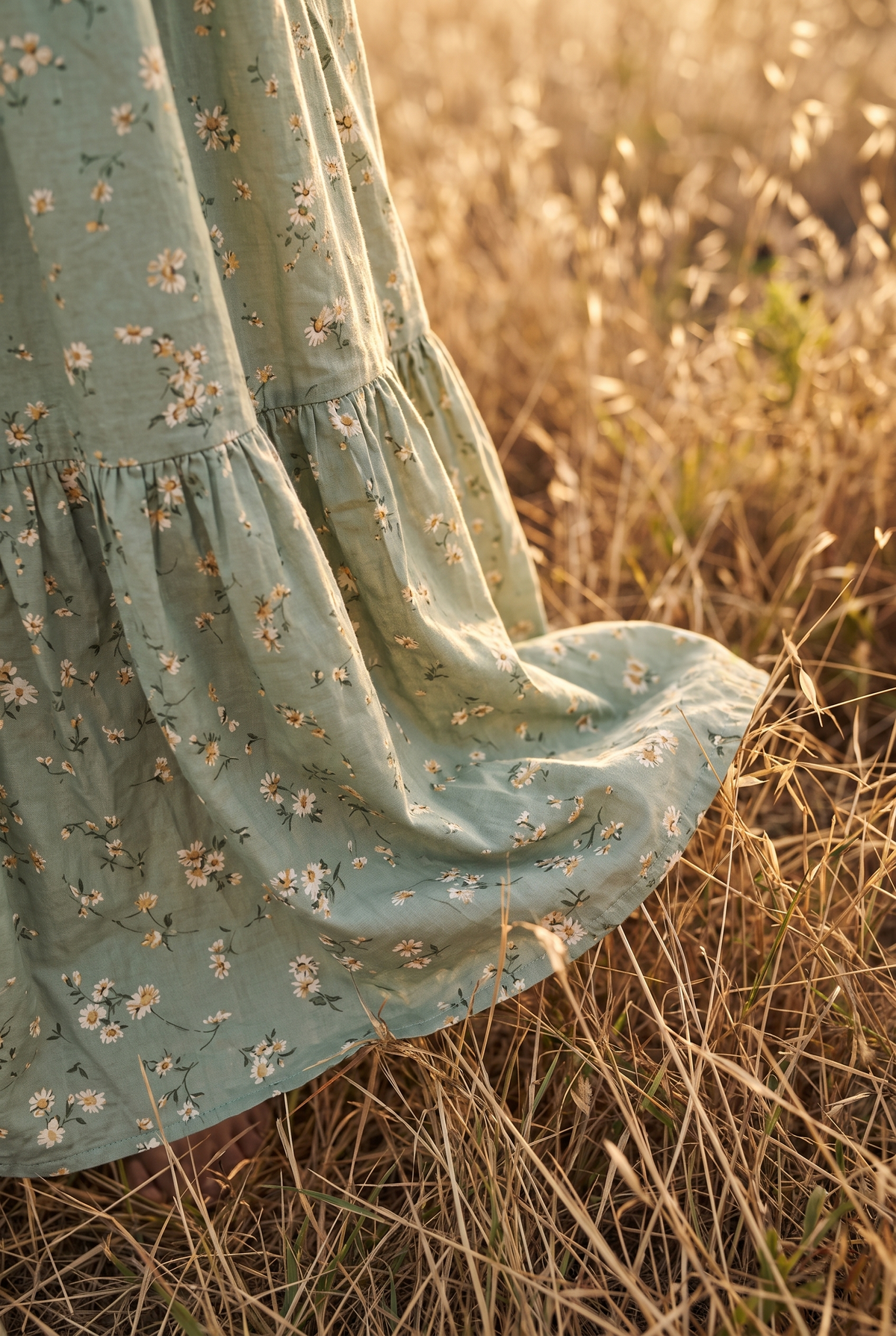 The Harriet Maxi, hem detail