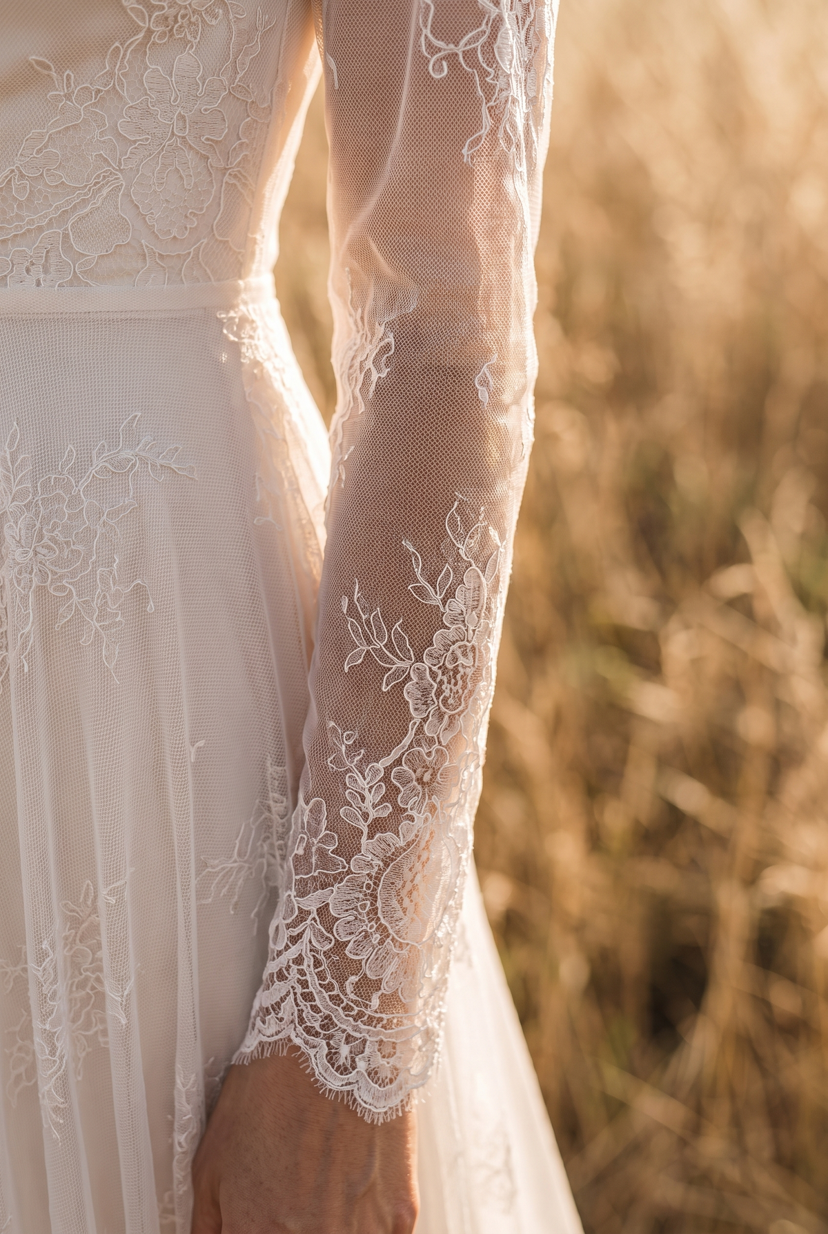 The Opal Maxi, sleeve detail