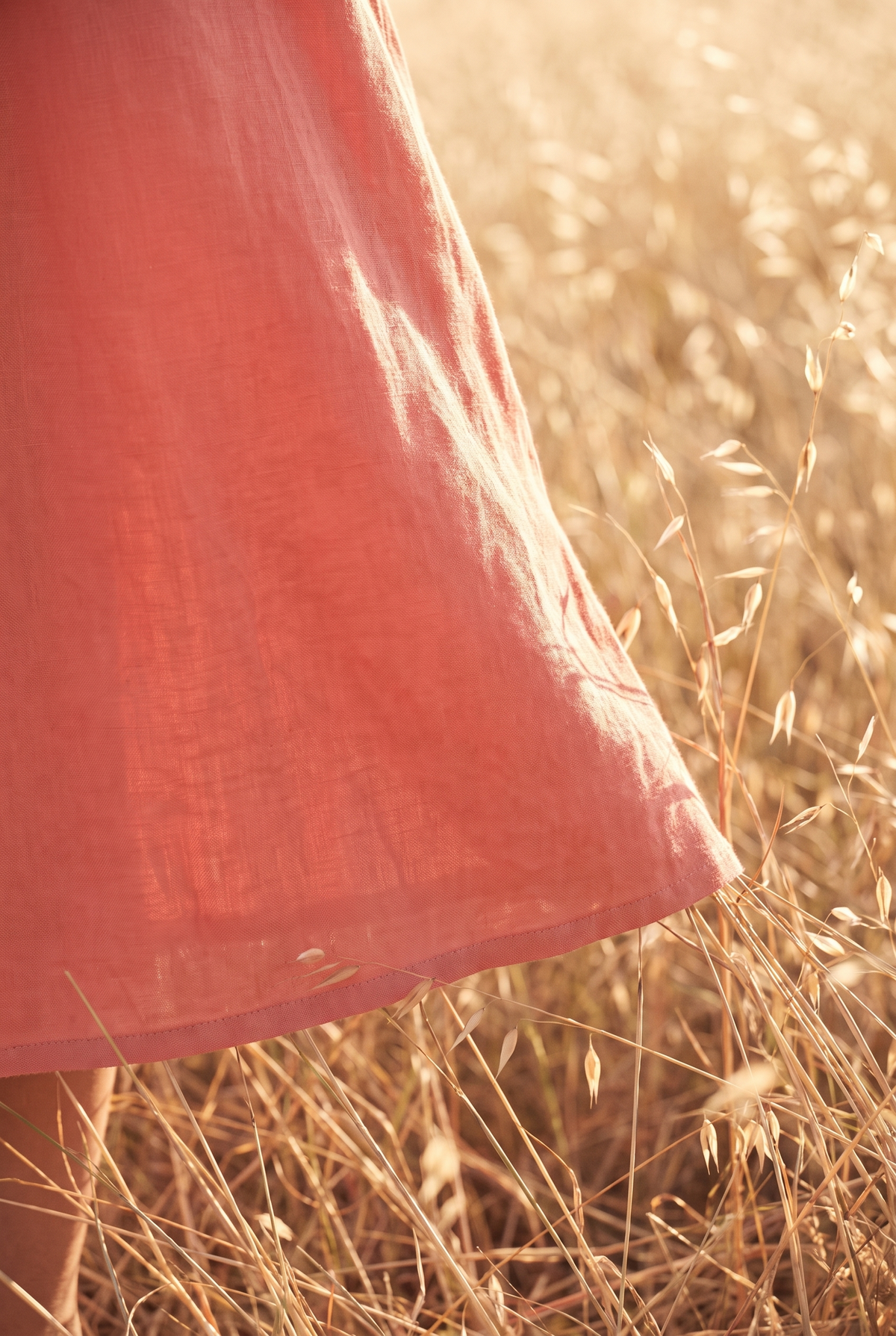 The Rosalind Maxi, hem detail