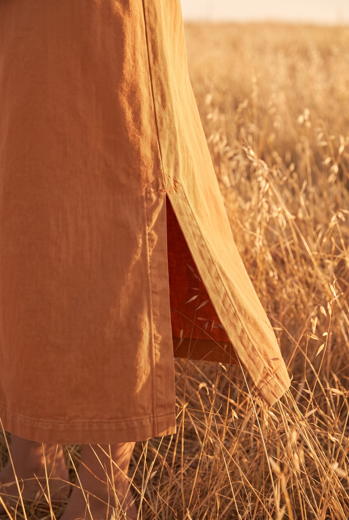 The Marlowe Maxi, hem detail