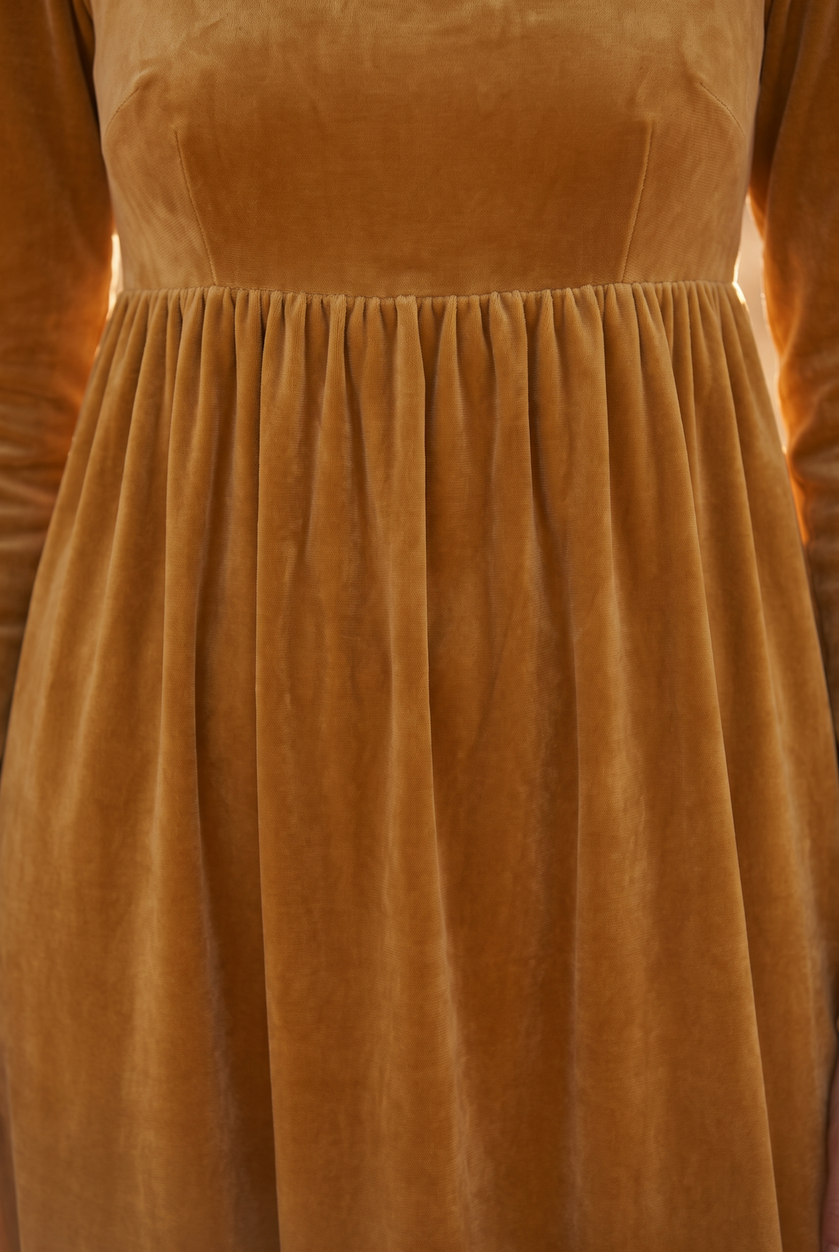 The Beatrix Maxi, waistband detail