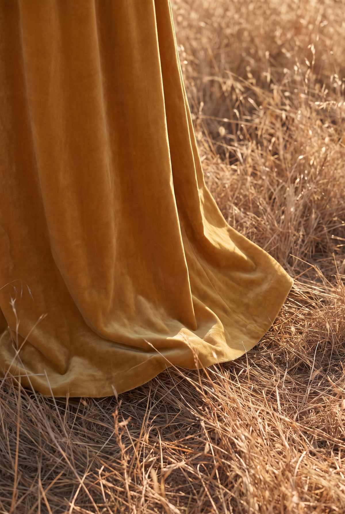 The Beatrix Maxi, hem detail