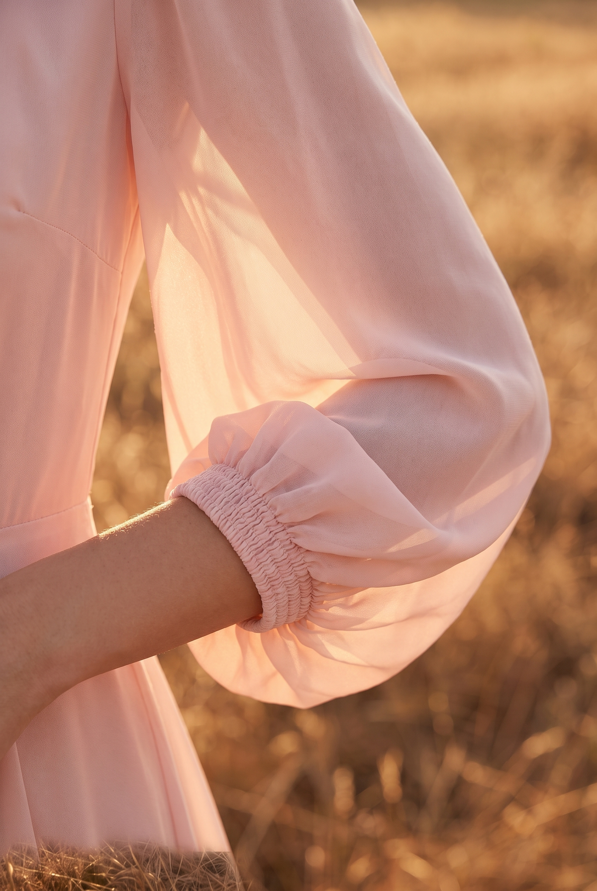 The Edith Maxi, sleeve detail