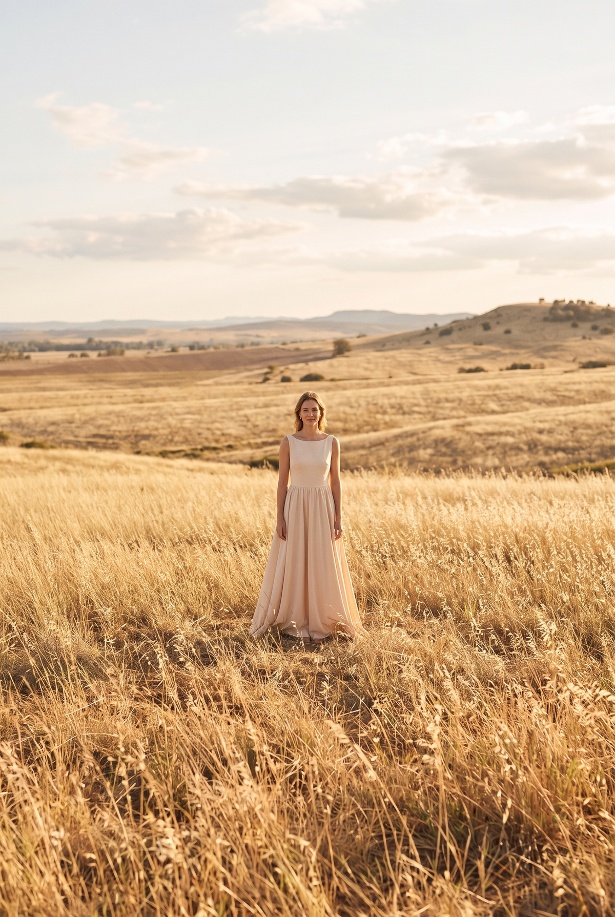 The Mabel Maxi in Champagne, in the field