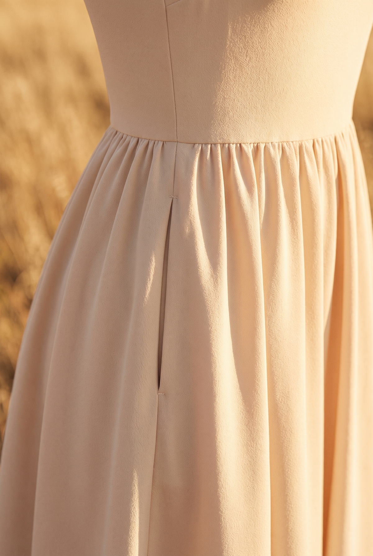 The Mabel Maxi, waistband detail