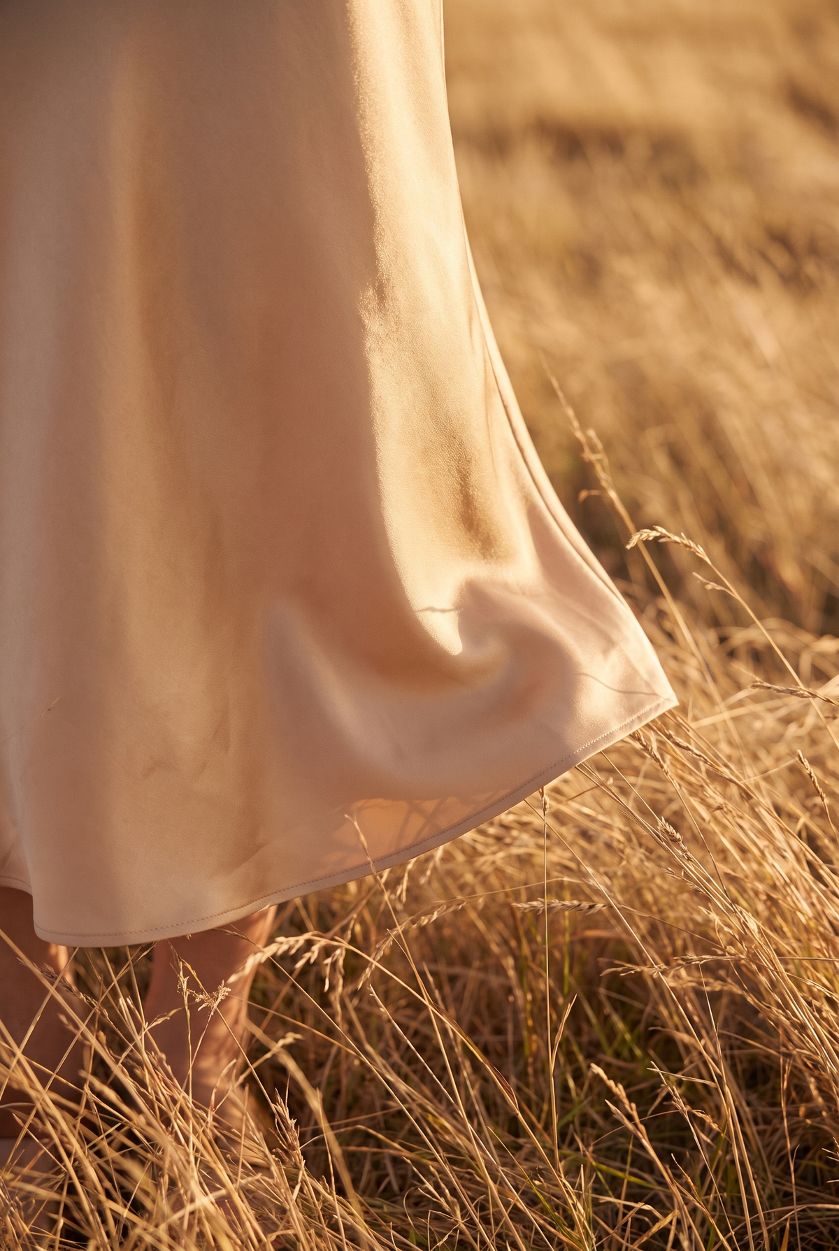 The Florence Midi, hem detail