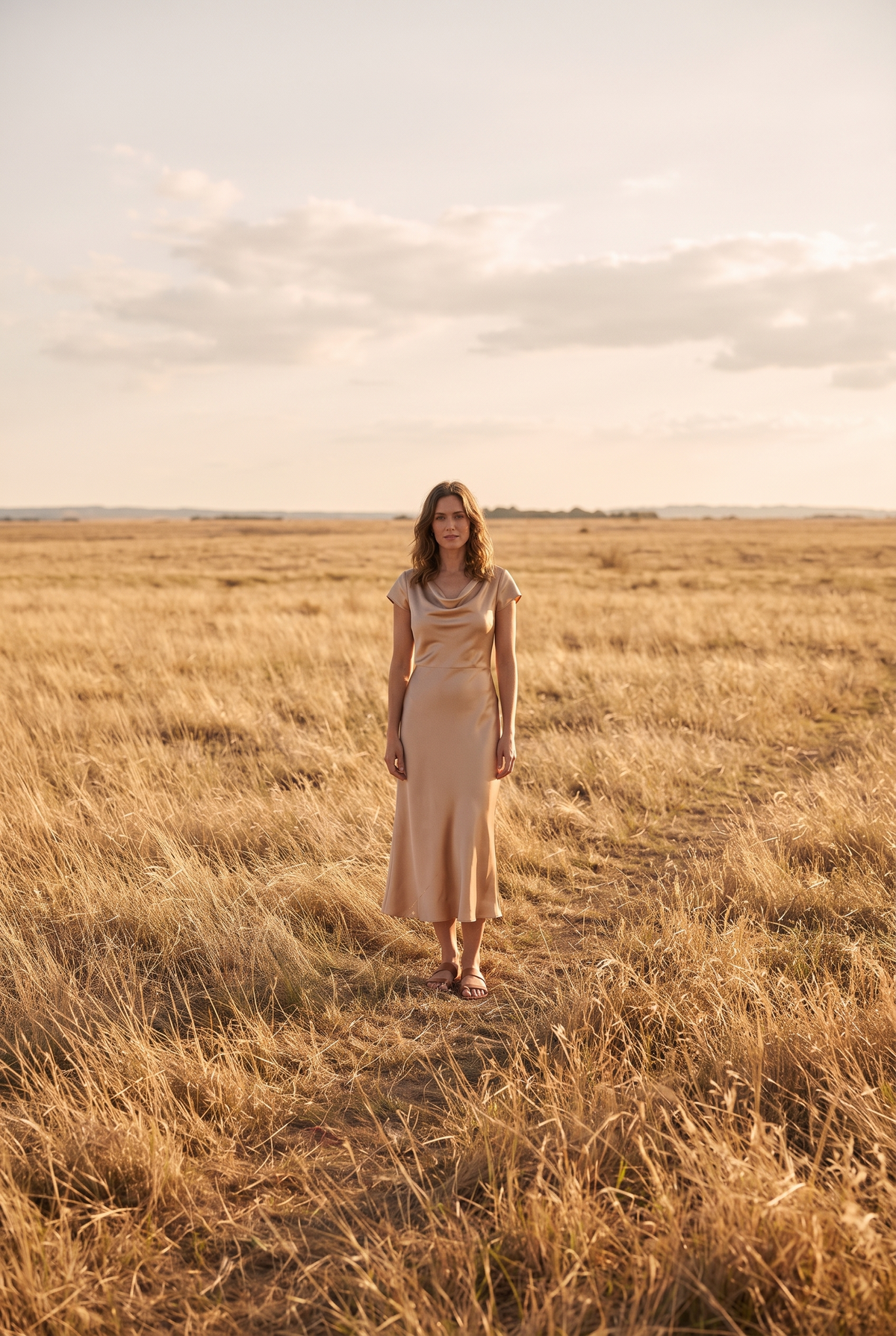 The Florence Midi in Champagne, in the field