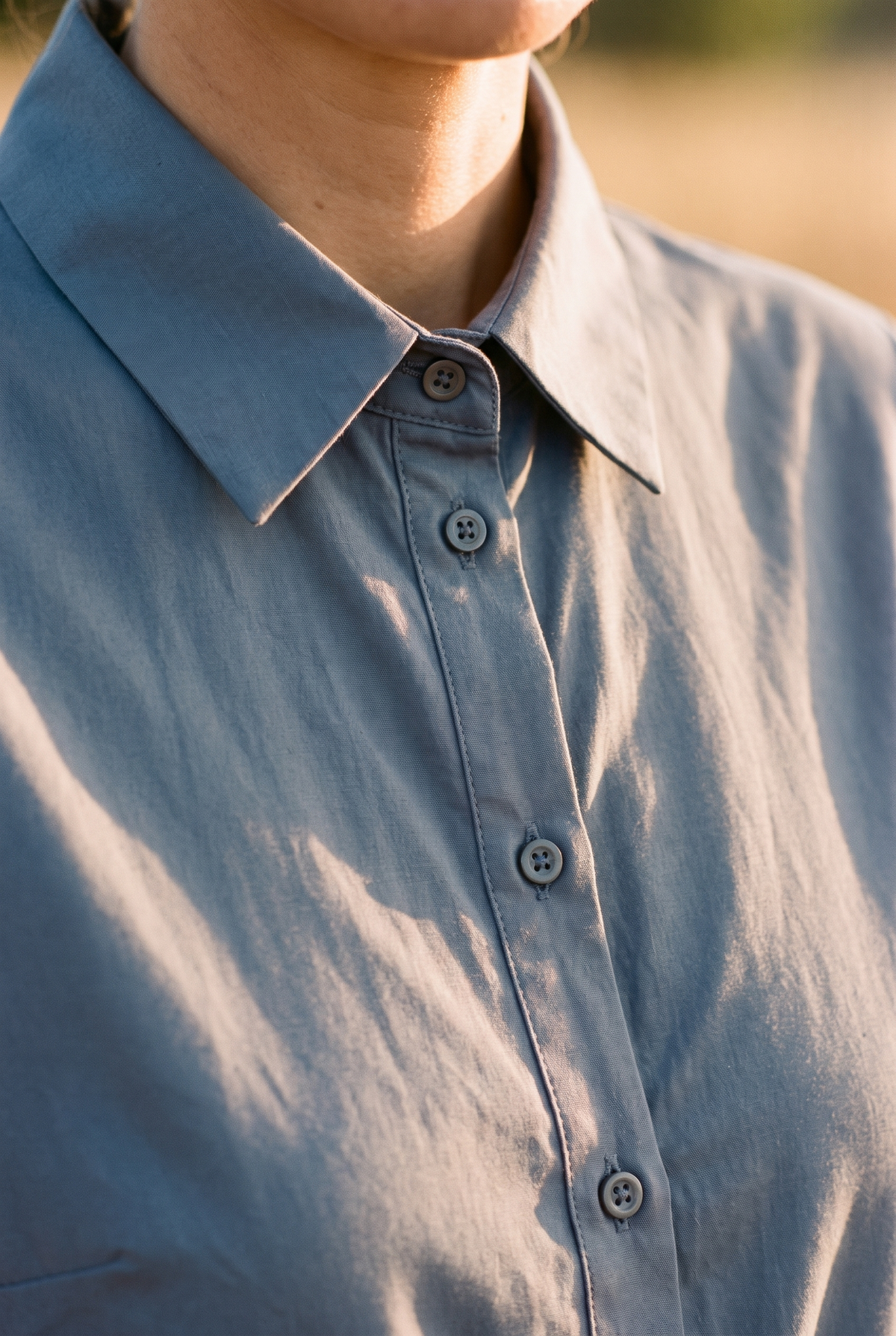 The Greer Midi, neckline detail