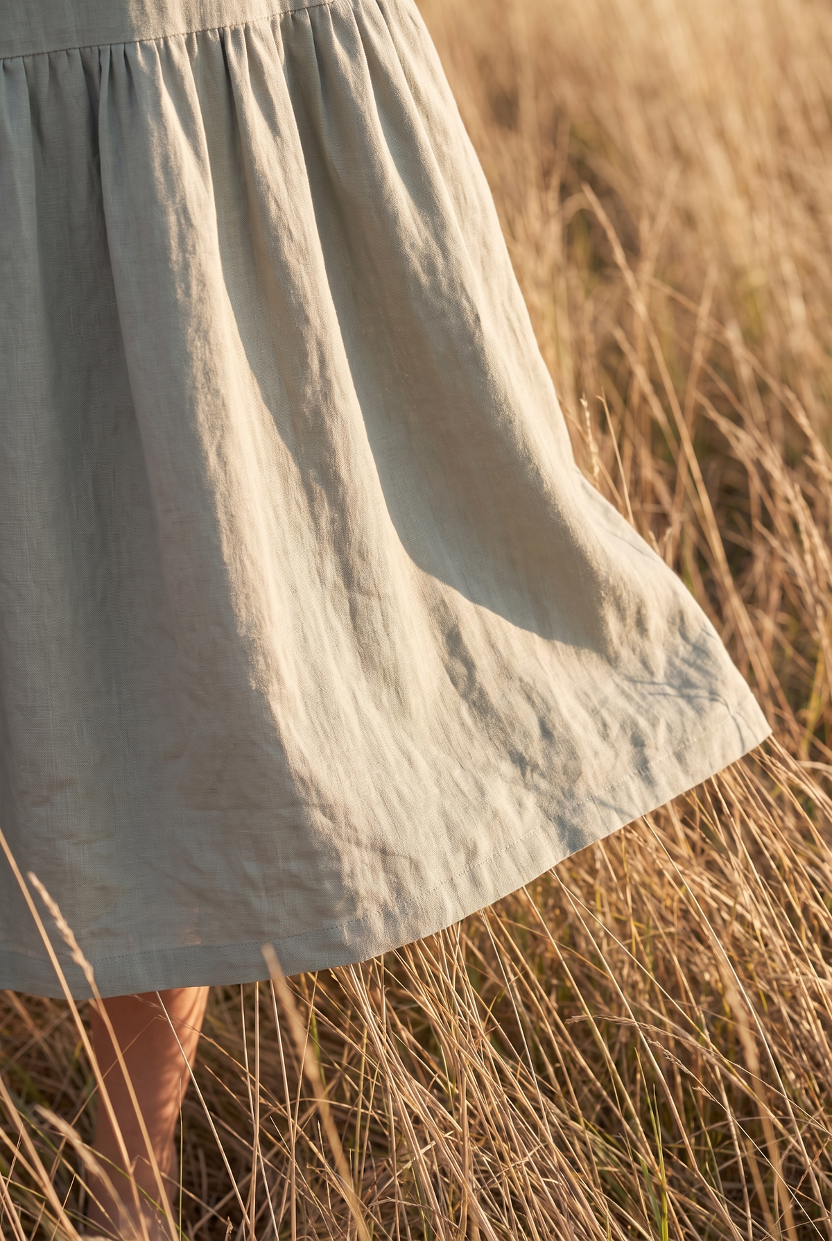The Verity Midi, hem detail