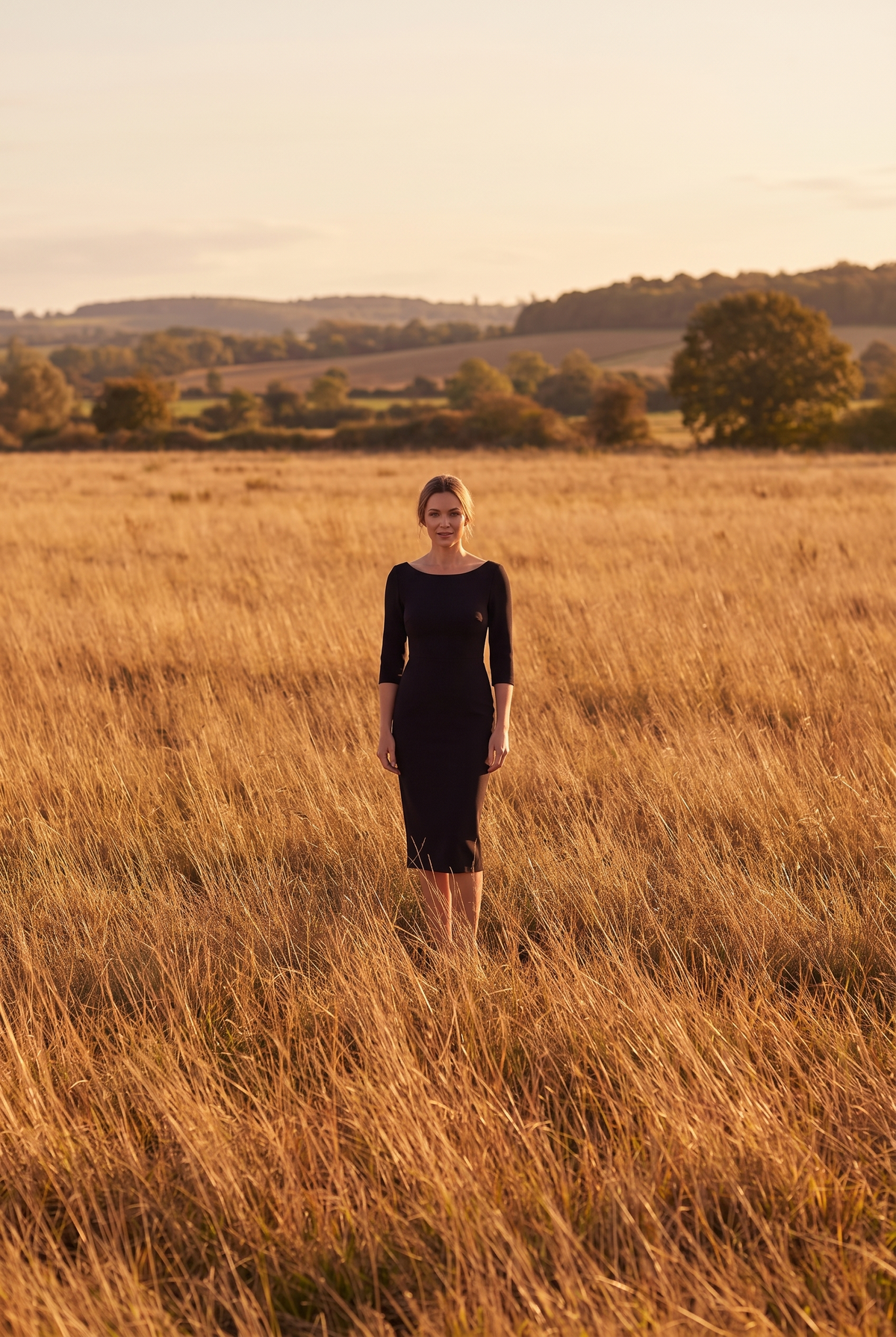 The Wilhelmina Midi in Noir, in the field