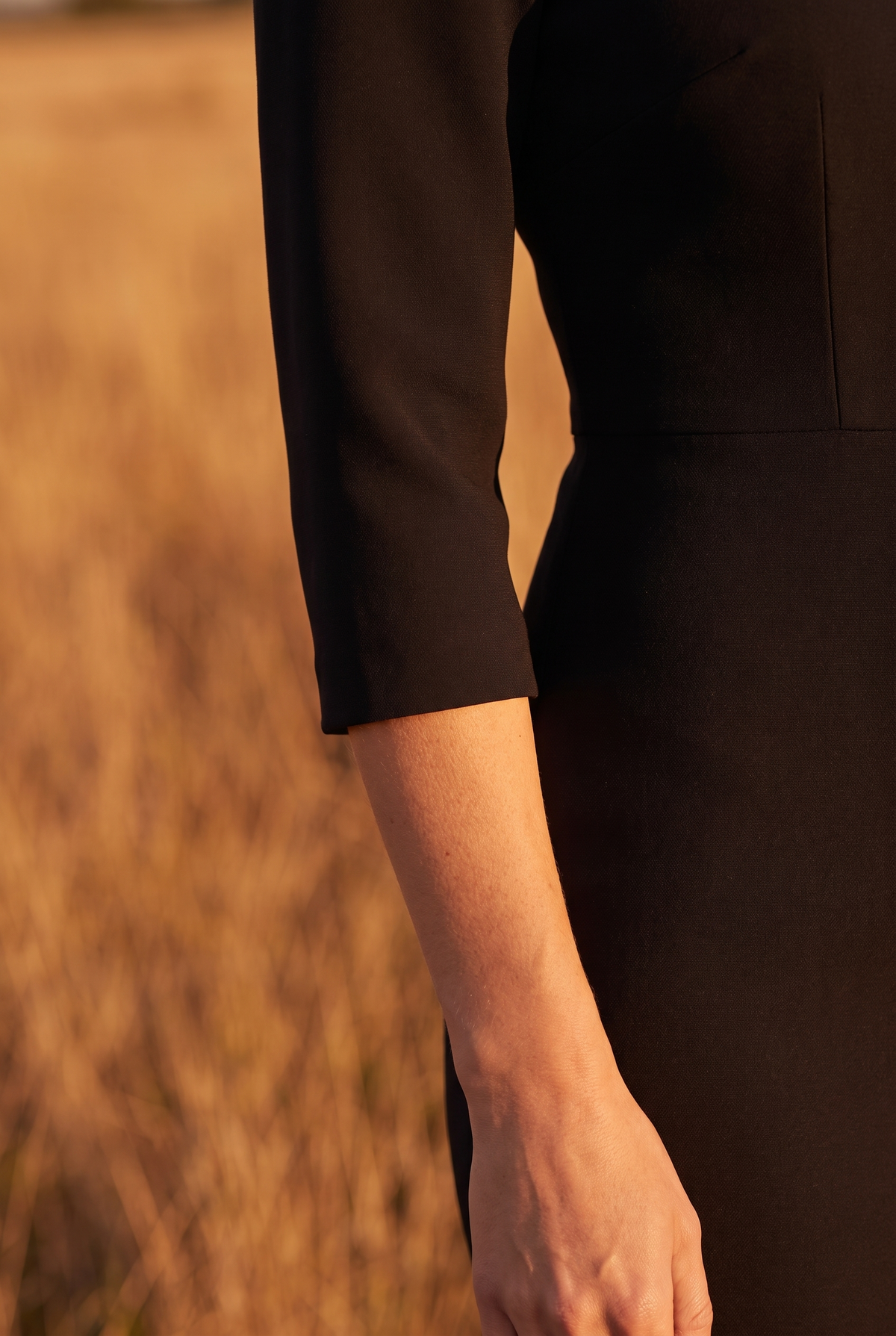 The Wilhelmina Midi, sleeve detail