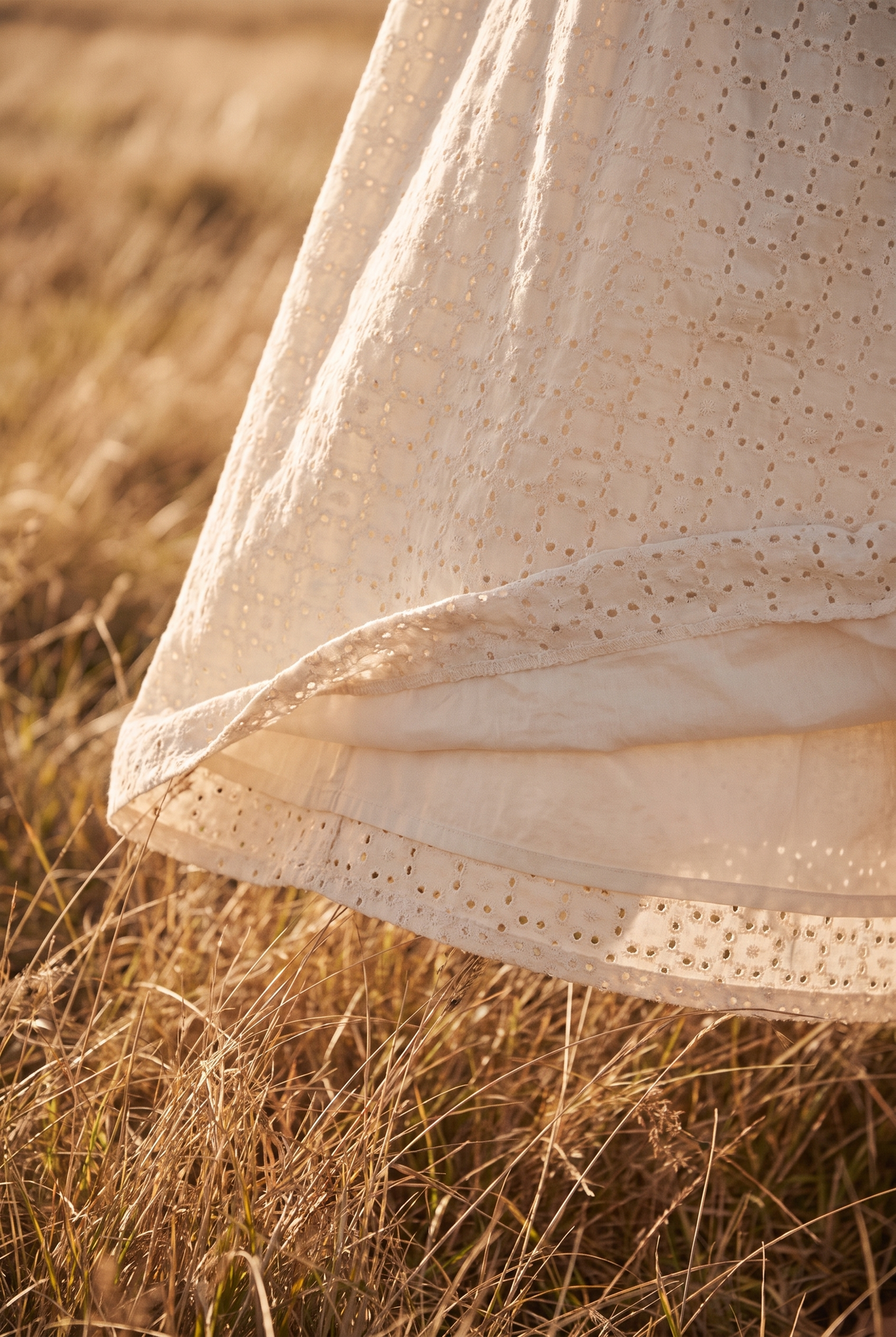 The Imogen Midi, hem detail