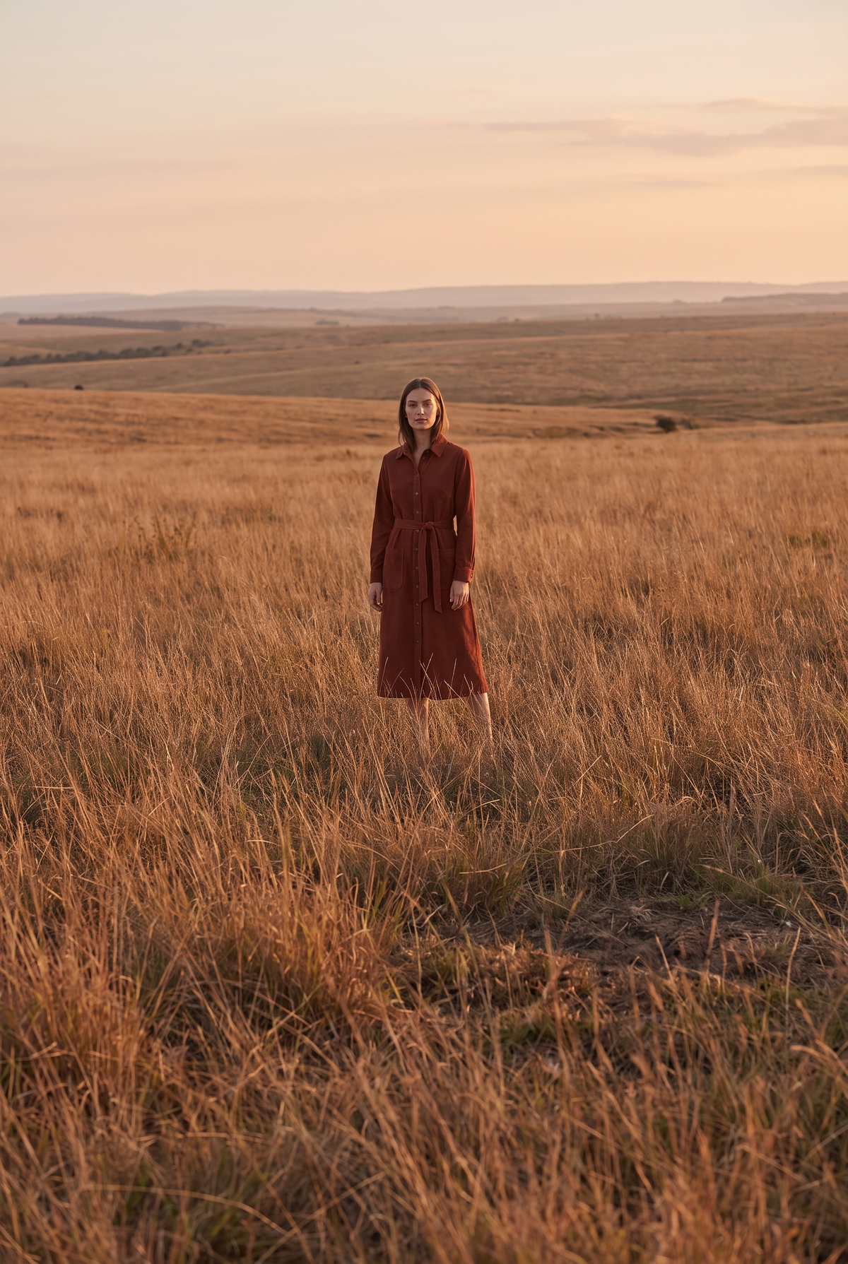 The Louisa Midi in Chestnut, in the field