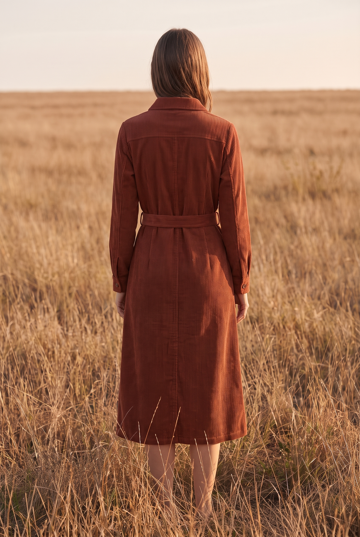 The Louisa Midi in Chestnut, back