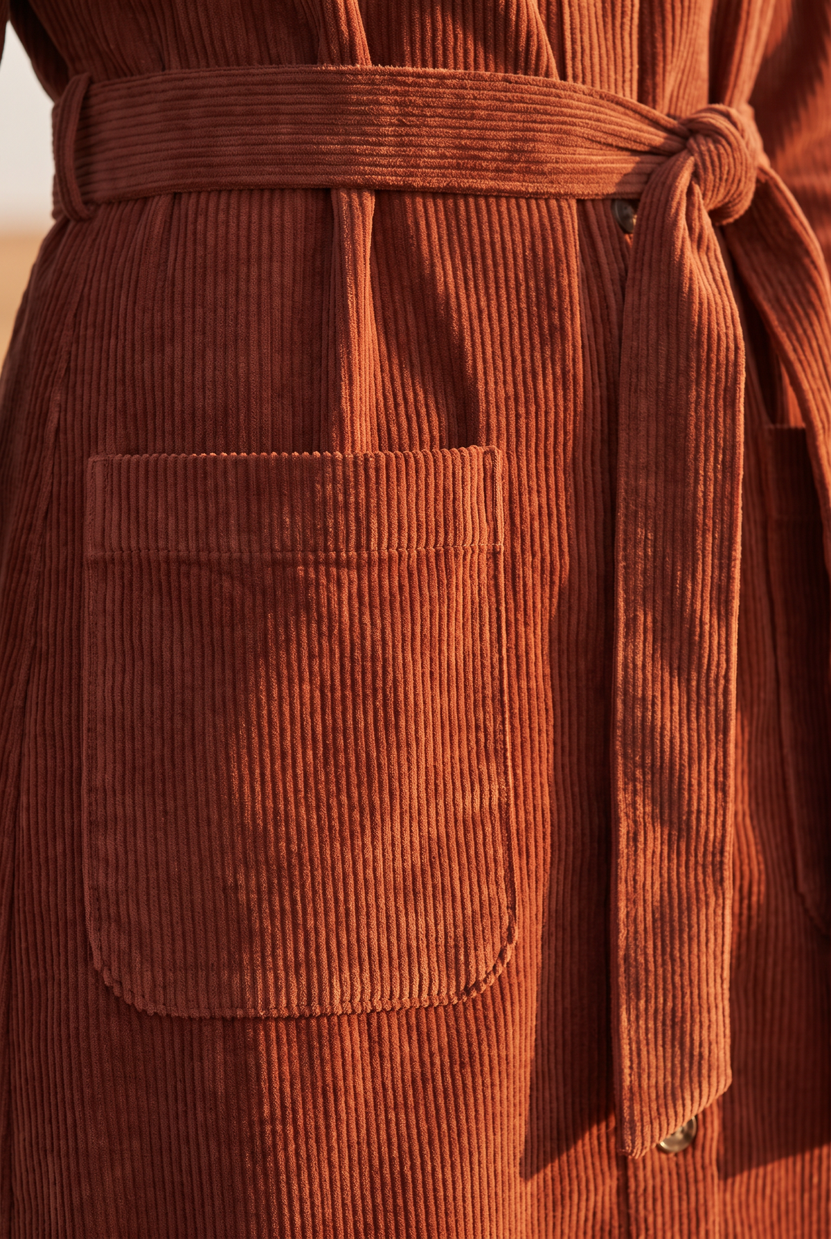 The Louisa Midi, waistband detail