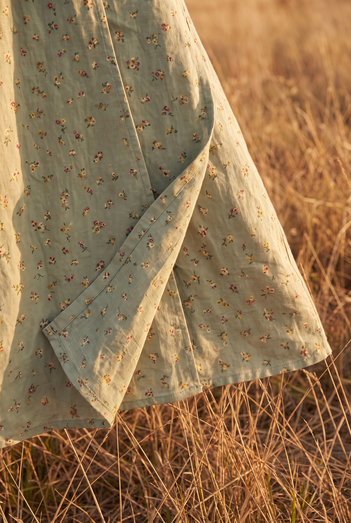 The Winifred Midi, hem detail