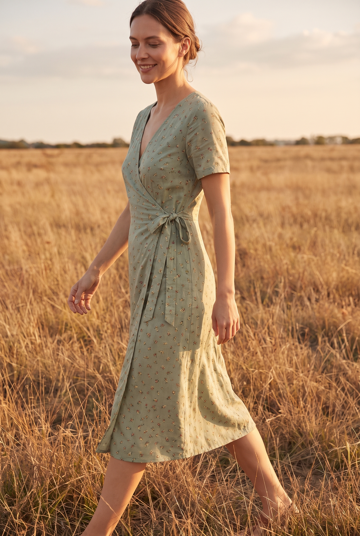 The Winifred Midi in Meadow, walking