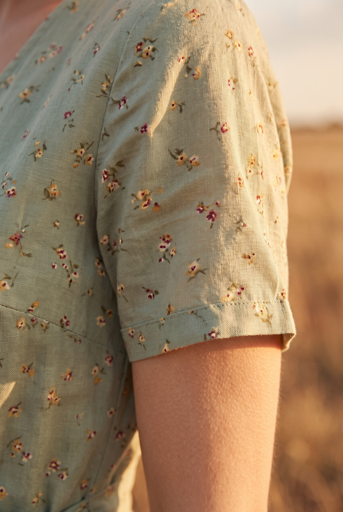 The Winifred Midi, sleeve detail