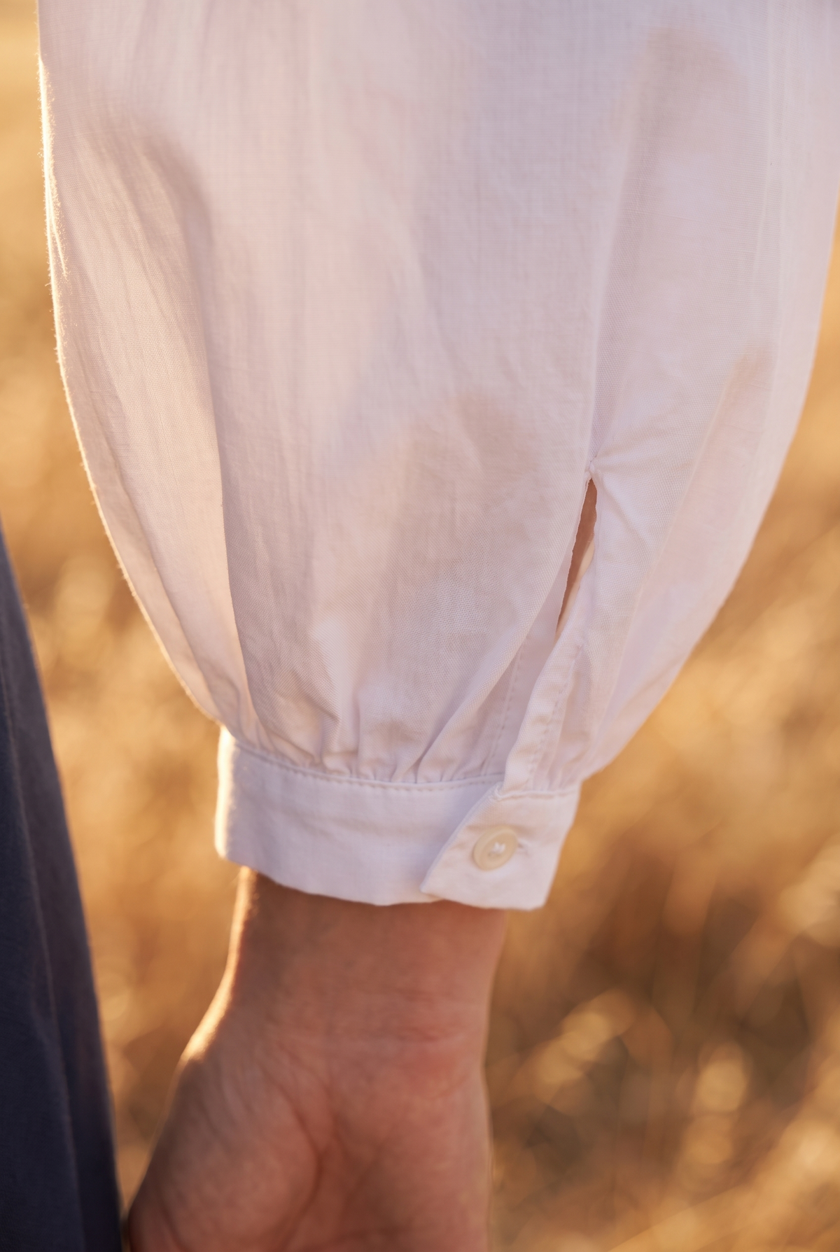 The Bramble Blouse, sleeve detail
