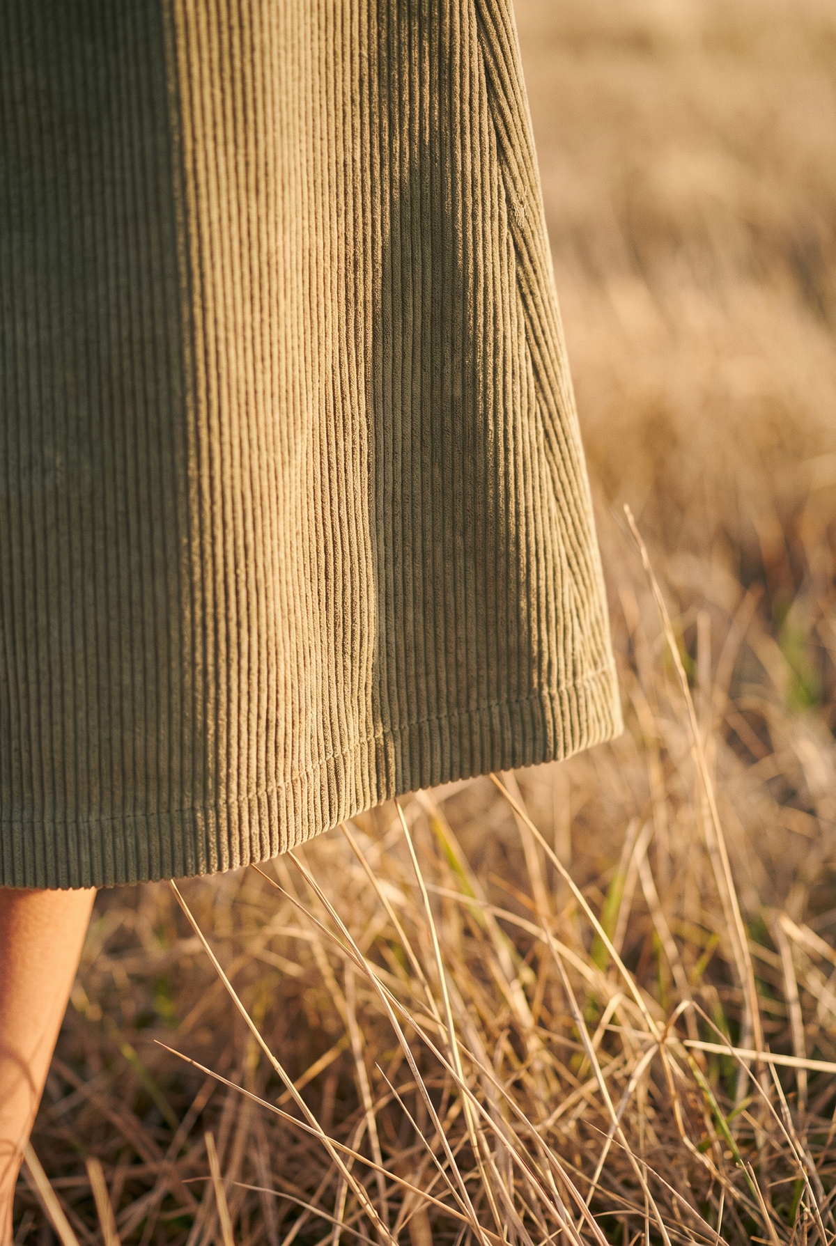The Lark Skirt, hem detail
