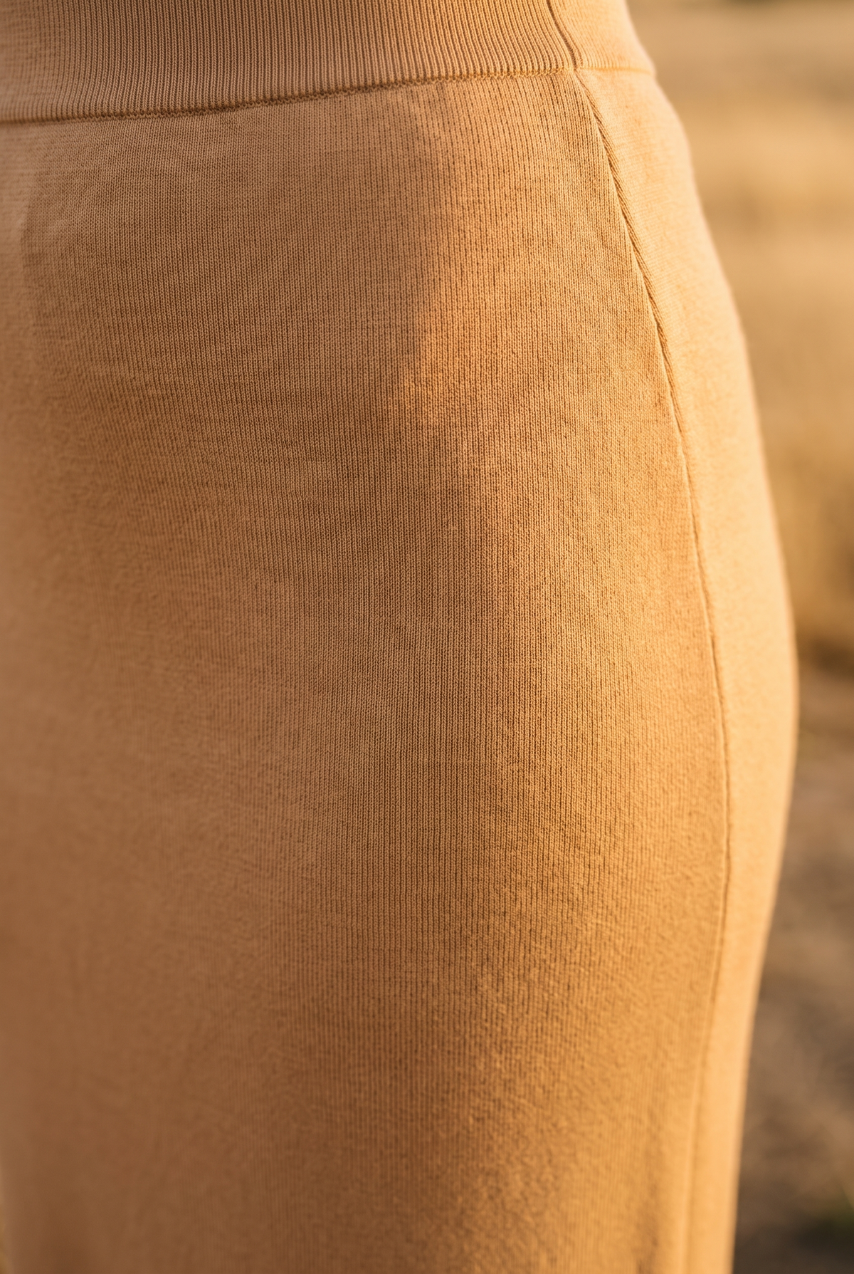 The Juno Skirt, seam detail